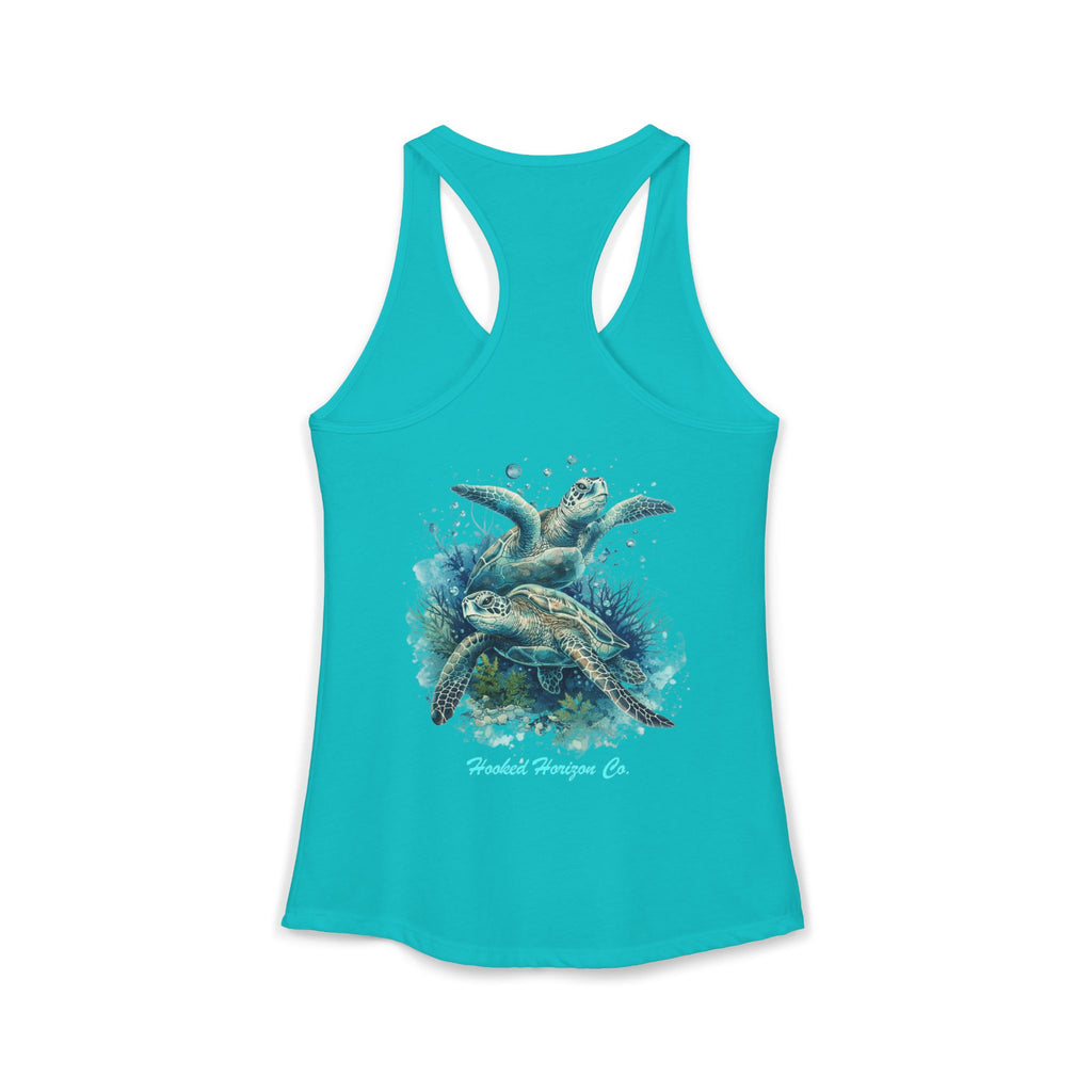 Sea Turtle Deep Drift– Hooked Horizon Co. Gifts for Ocean Lovers, Nautical Fashion, Everyday Comfort, Perfect Gift for Her