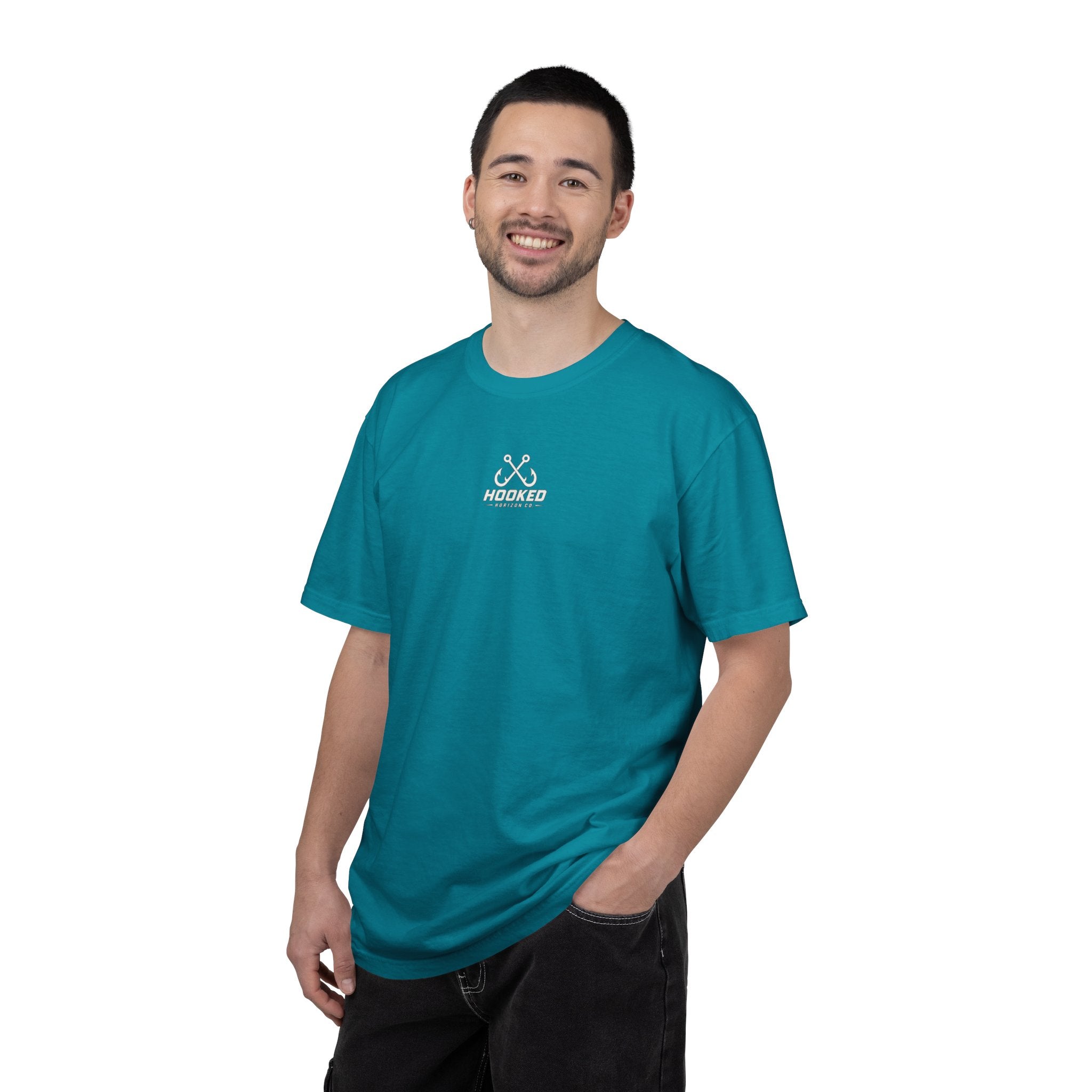 Saltwater Sea Striper Fishing Tee — Hooked Horizon Co.  Angler Gifts Ocean Lover Gifts