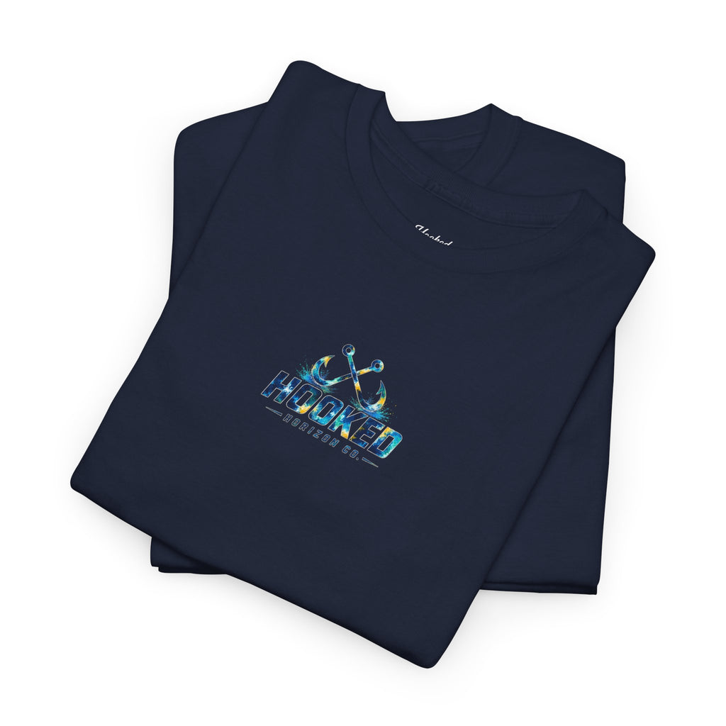 Barracuda Hooked Horizon Co Tee—Ocean Graphic Tee — "Beloved" Ray Design
