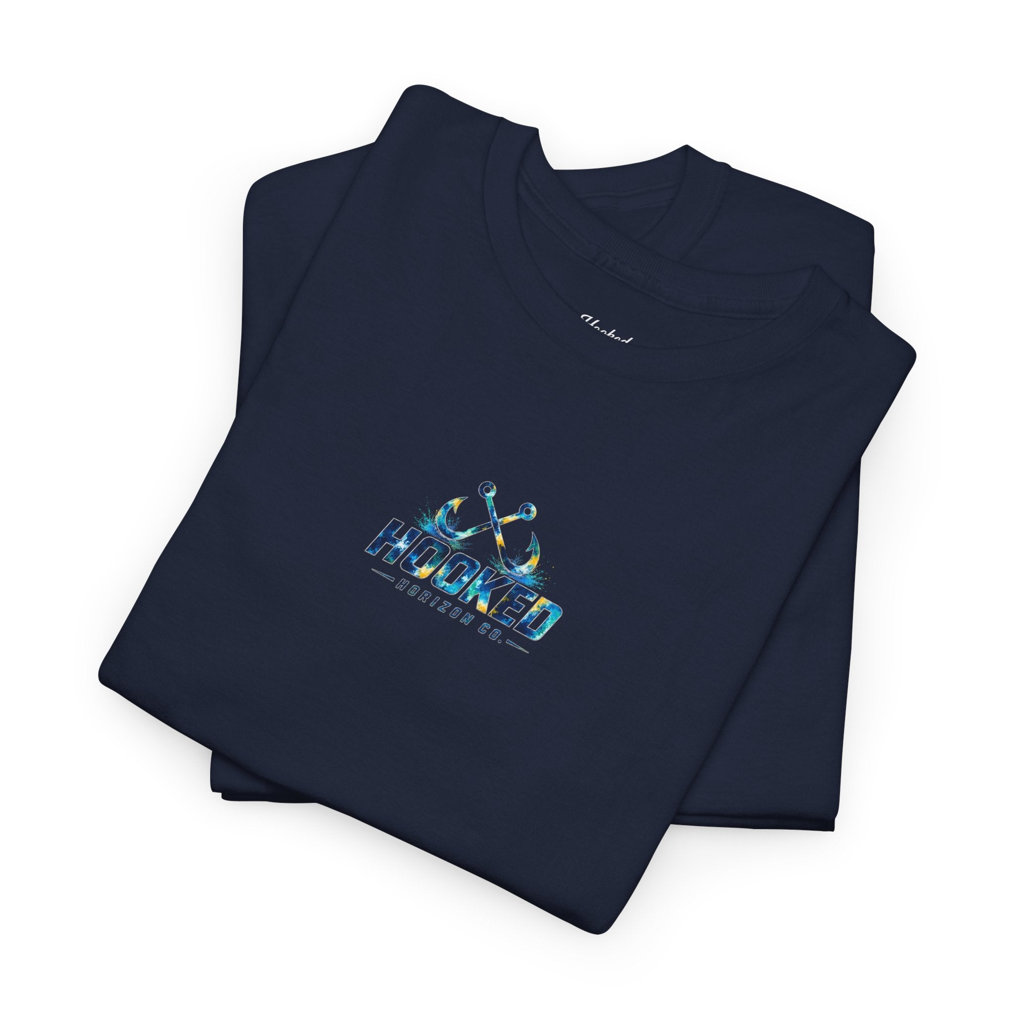Barracuda Hooked Horizon Co Tee—Ocean Graphic Tee — "Beloved" Ray Design