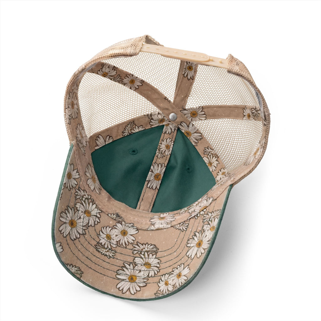 Hooked Horizon Co. —Women's Washed Mesh-Back Cap, Multiple Color Variations