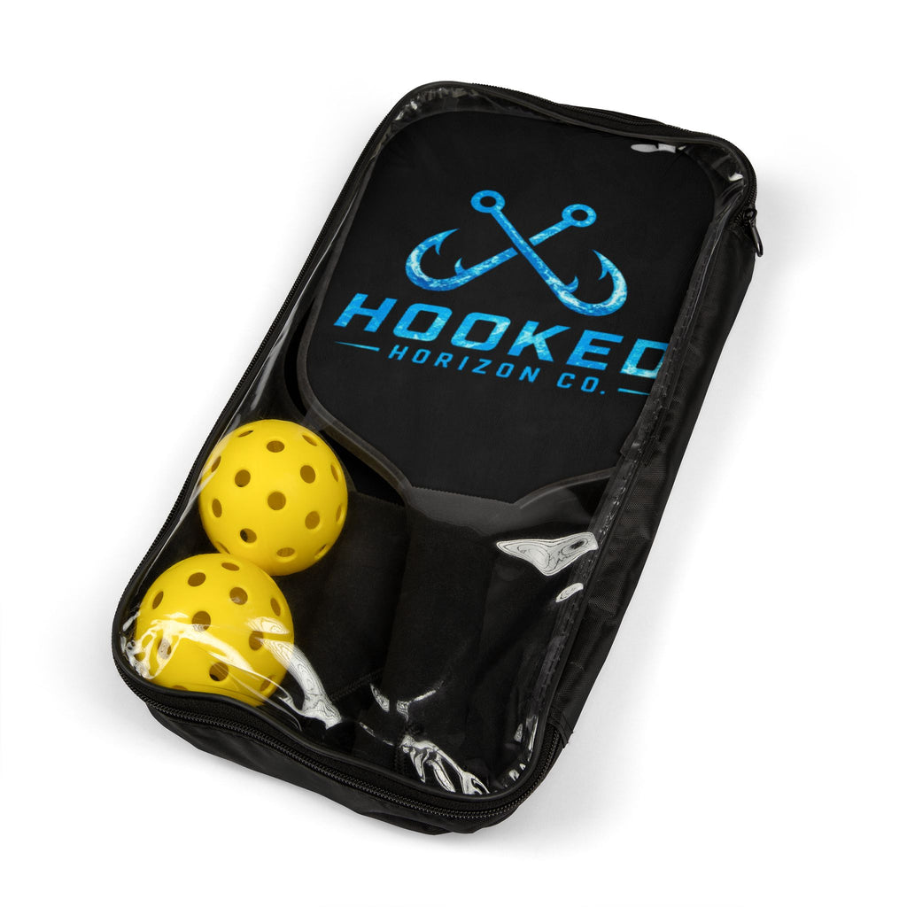 Classic Blue Logo— Hooked Horizon Co. Pickleball Kit