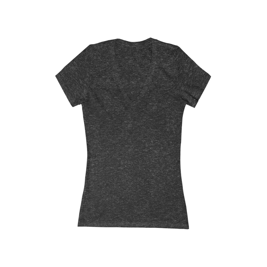 Blue To Green  Deep Drift Women's V-Neck Tee - Turtle PinkCasual Style, Gift for Beach Lovers, Summer Wear, Travel Outfit, Comfortable Tee