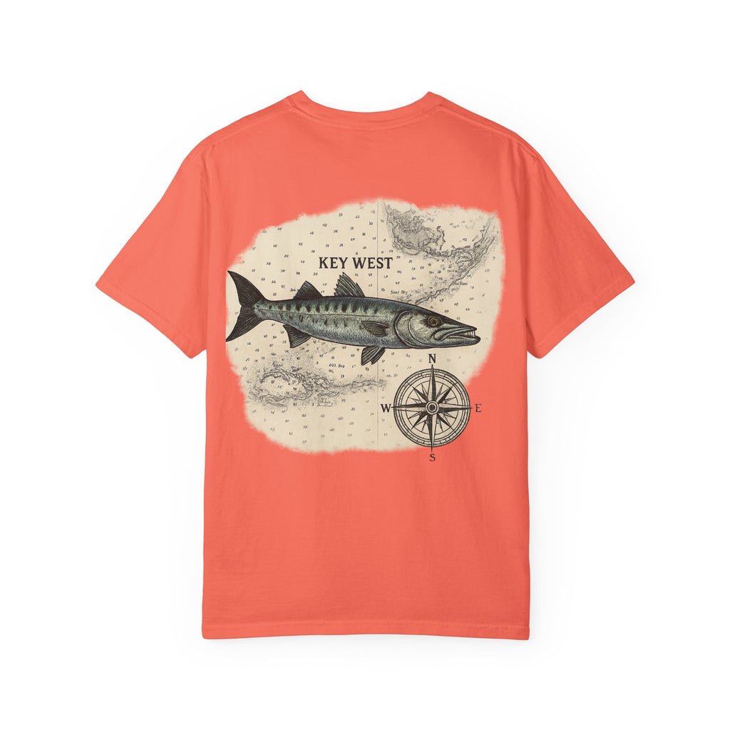 Barracuda Fishing T-shirt, Hooked Horizon Co, Angler Gifts