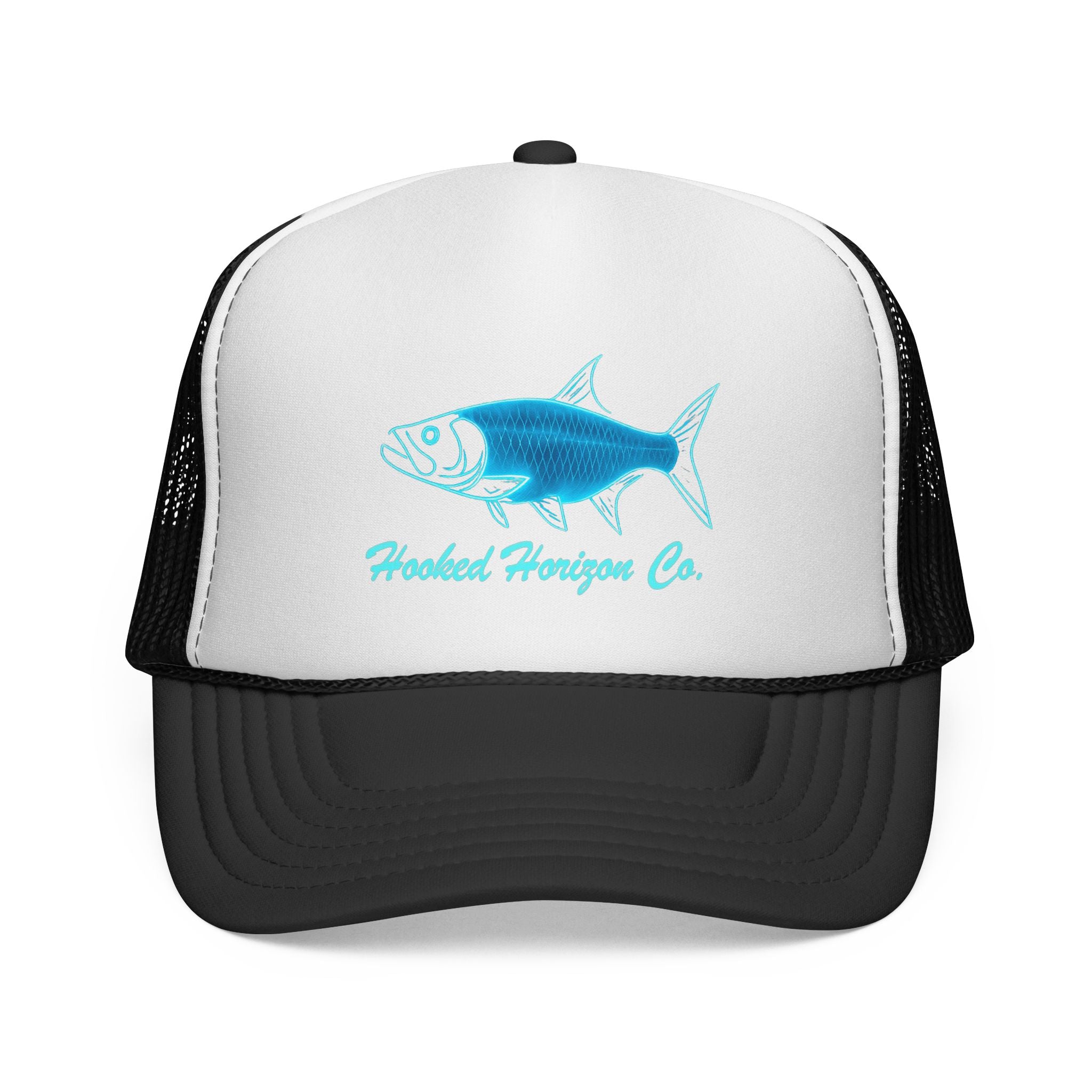 Tarpon Alley Trucker Cap — 'Chasing Legends' Fishing Hooks Logo