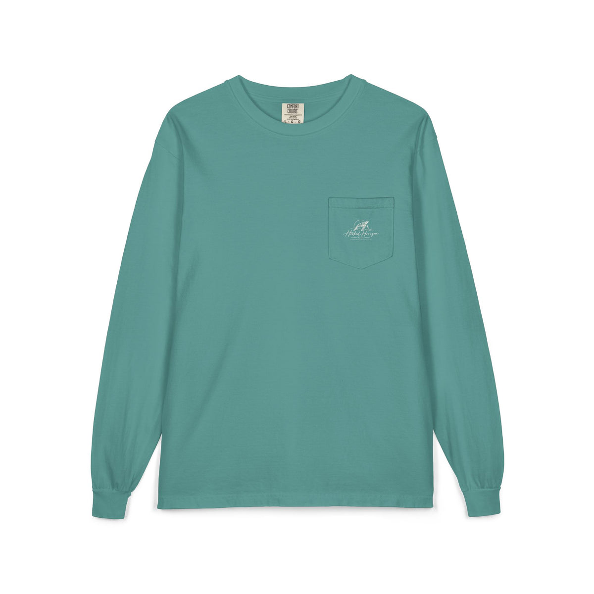 Turtle Hooked Horizon Co. – " Chase What Moves You "Unisex Long Sleeve Pocket T-Shirt