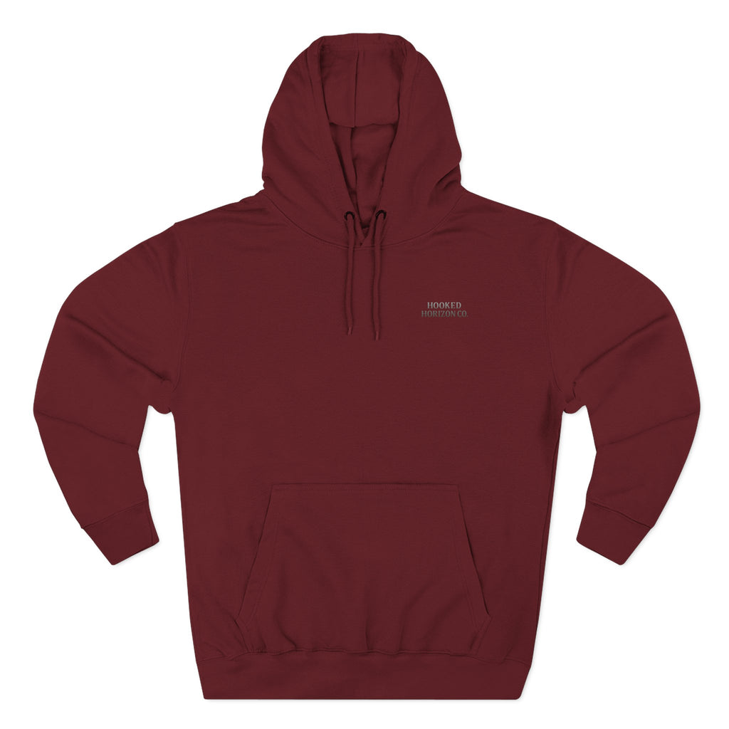 Octopus & Anchor Deep Drift — Hooked Horizon Co. Neon Fishing Hoodie – "Chase the Horizon, Hook the Legend" Graphic