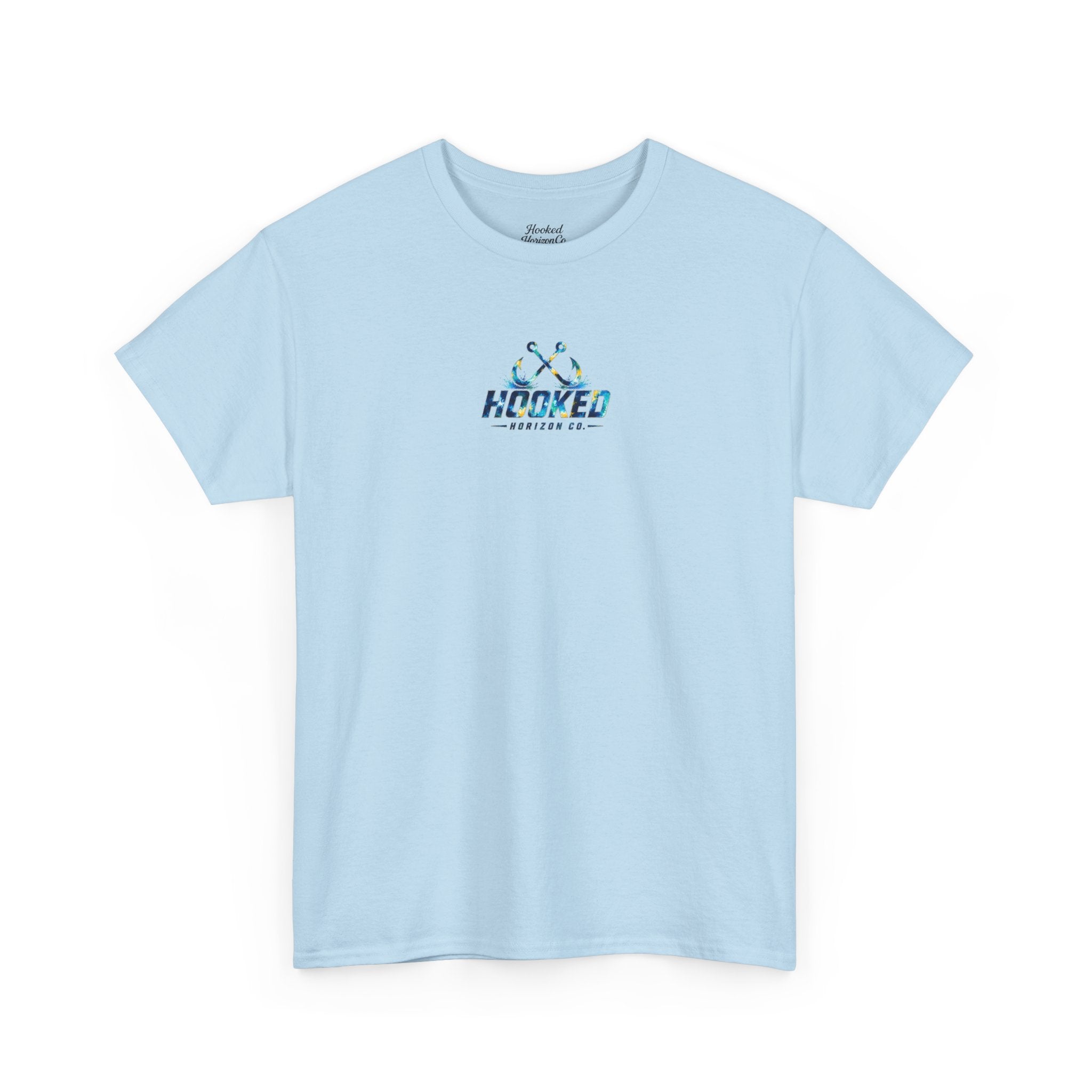 Barracuda Hooked Horizon Co Tee—Ocean Graphic Tee — "Beloved" Ray Design