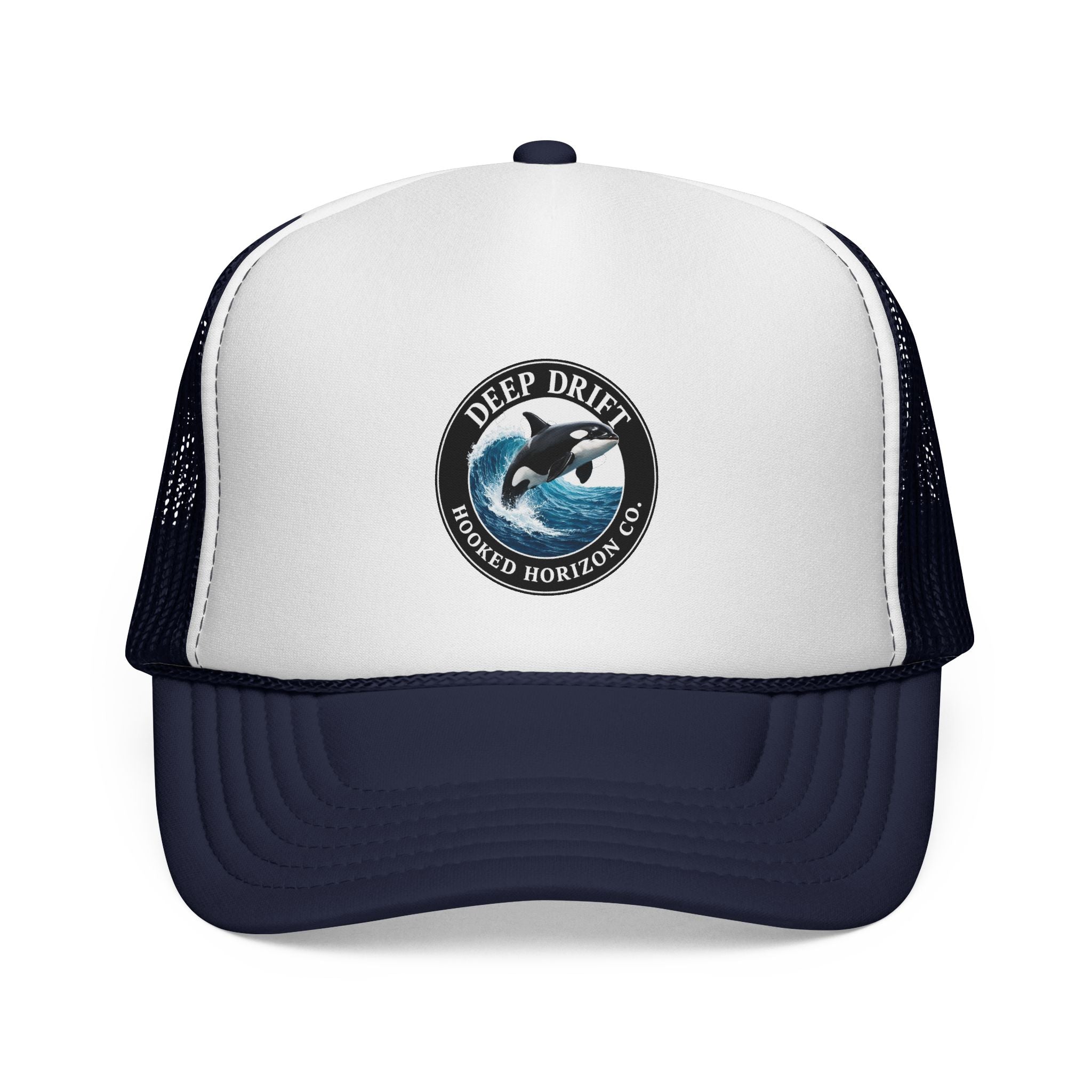 Orca Trucker Cap — Outdoor & Beach Hat Ocean Conservation Gifts For Him & Her