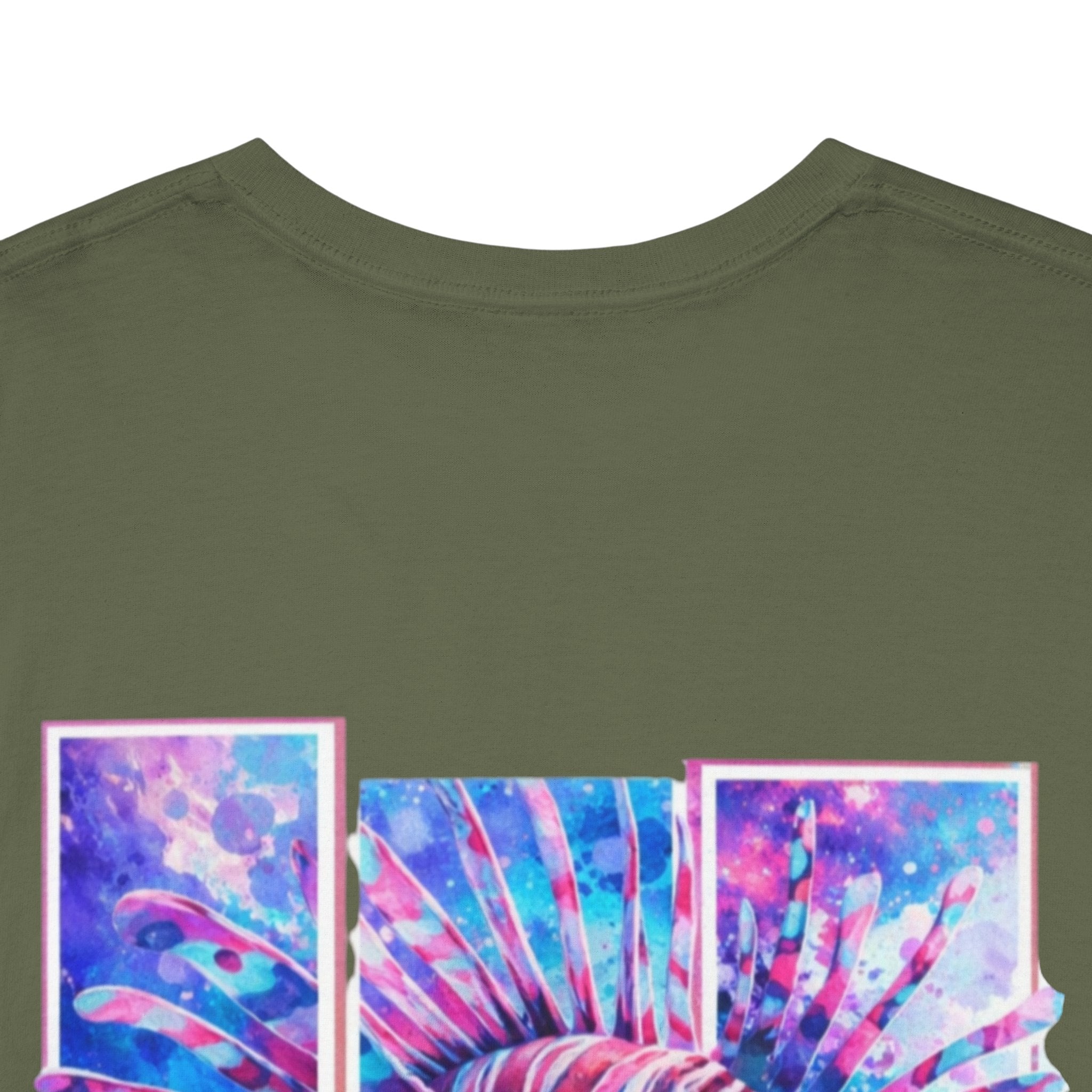 Lion Fish Hooked Horizon Co Tee—Ocean Graphic Tee — "Beloved" Ray Design