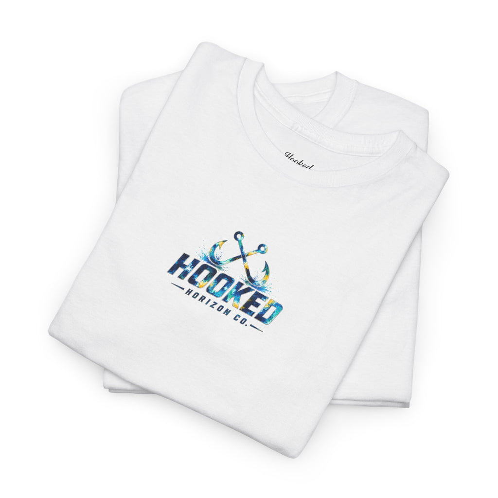Barracuda Hooked Horizon Co Tee—Ocean Graphic Tee — "Beloved" Ray Design