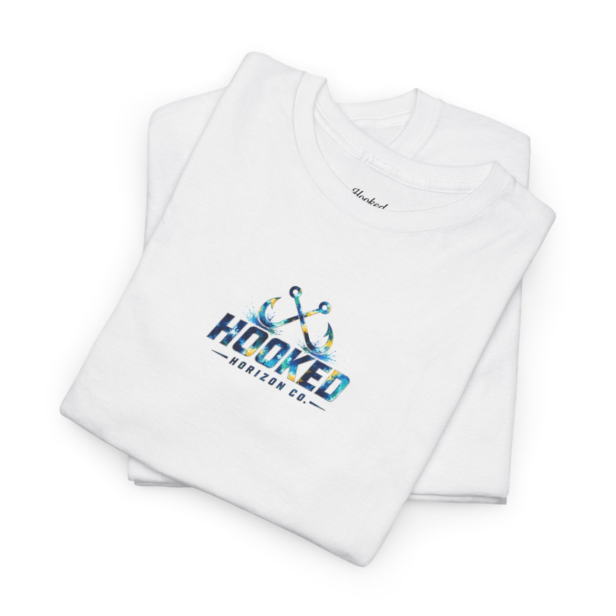 Barracuda Hooked Horizon Co Tee—Ocean Graphic Tee — "Beloved" Ray Design