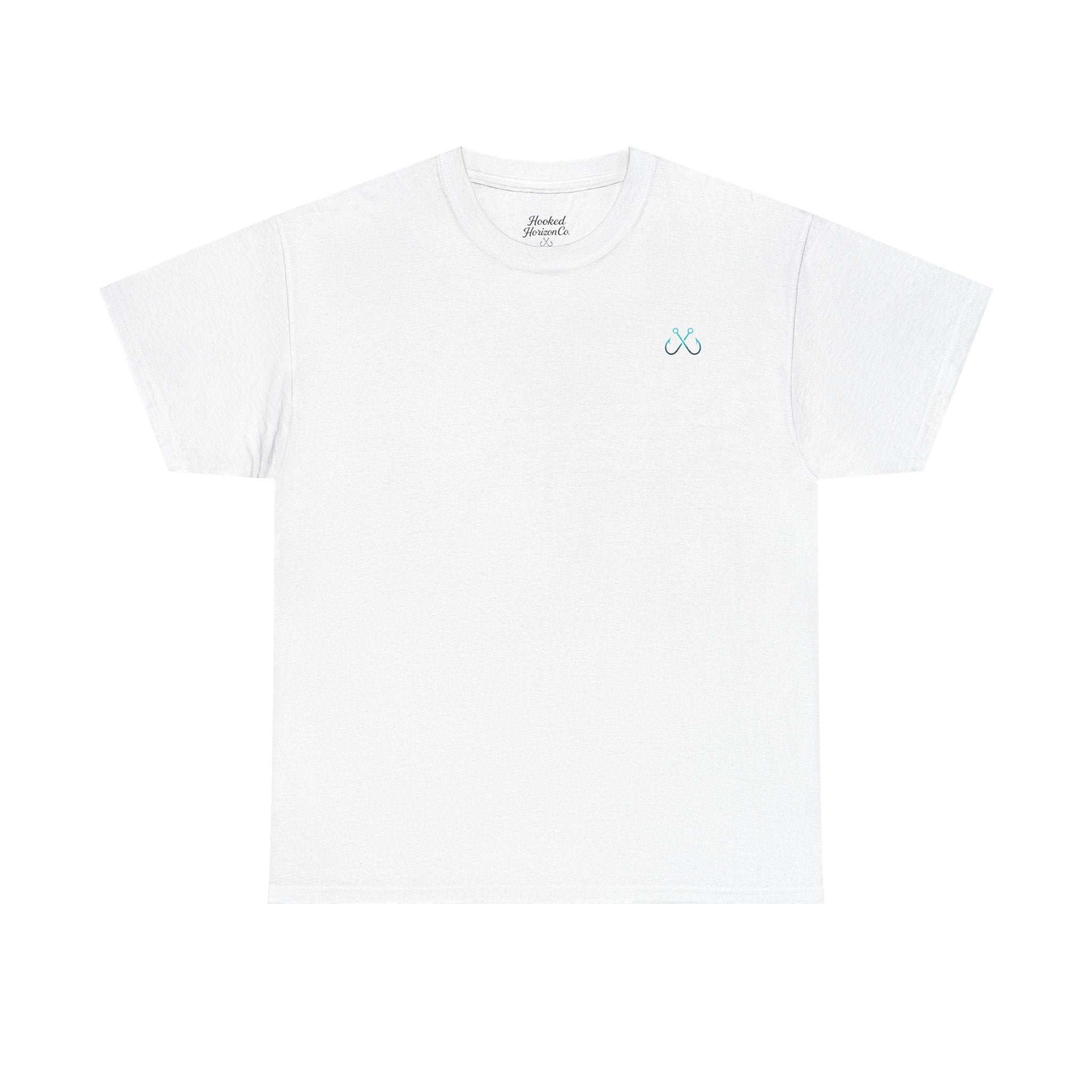 Manta Ray Hooked Horizon Co Tee—Ocean Graphic Tee — "Beloved" Ray Design