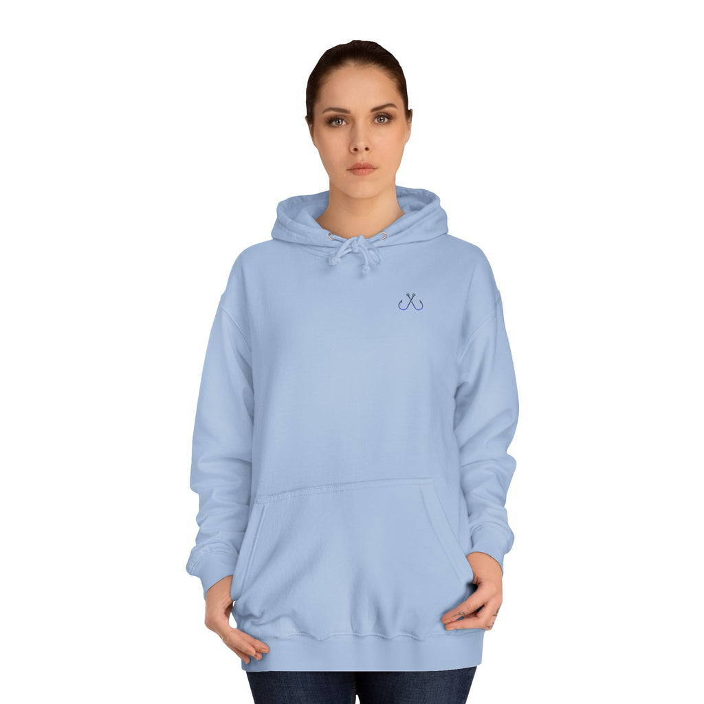 Deep Drift Octopus Unisex College Hoodie, Cozy College Sweatshirt, Nautical Hoodie Gift, Ocean Lover Apparel, Beach Theme Fashion