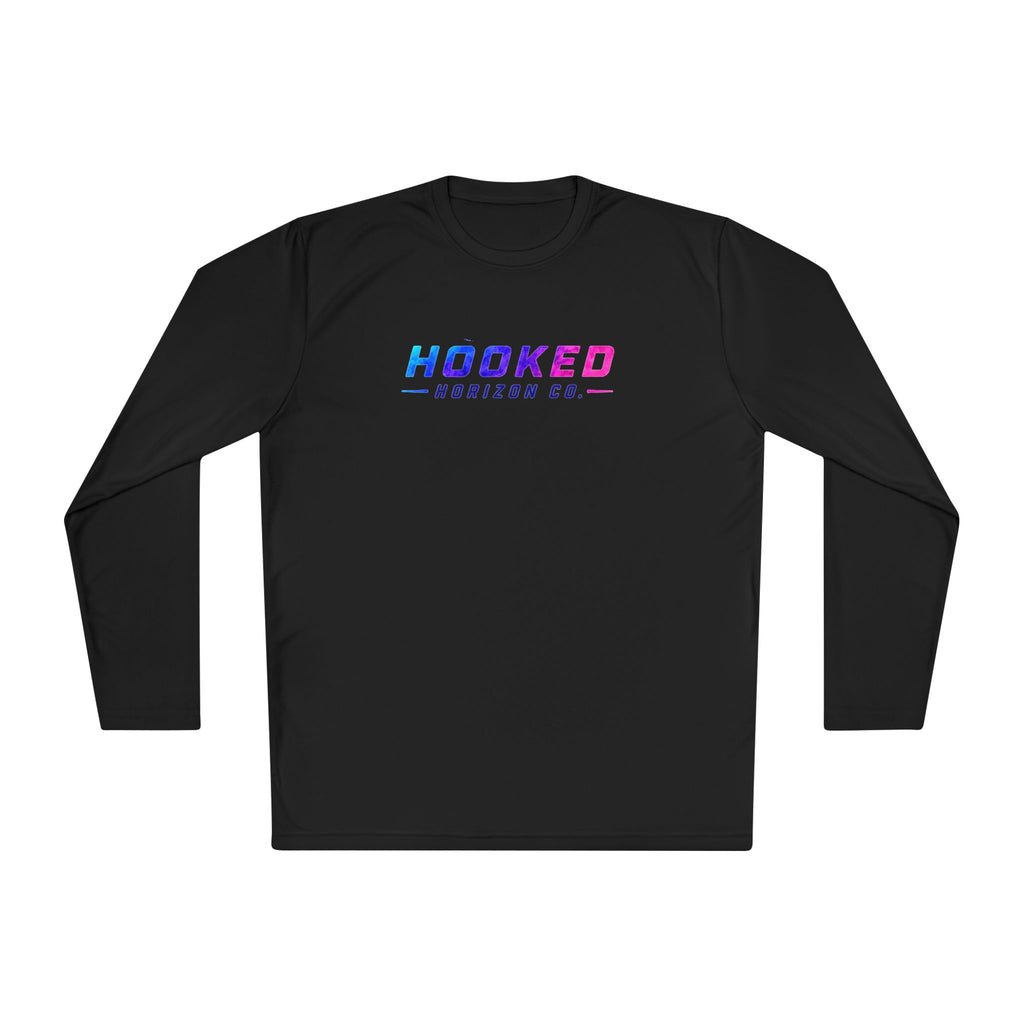 Moisture Wicking Classic Logo Shark Tee —Horizon Co. Anchors Long Sleeve Tee — Lightweight Fishing Shirt