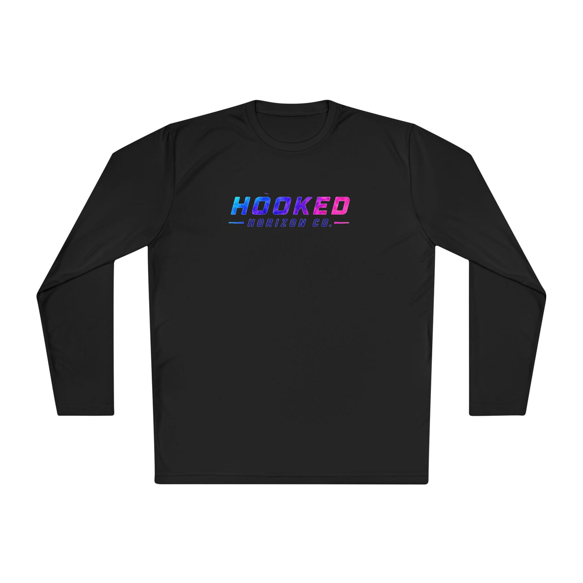 Moisture Wicking Classic Logo Shark Tee —Horizon Co. Anchors Long Sleeve Tee — Lightweight Fishing Shirt