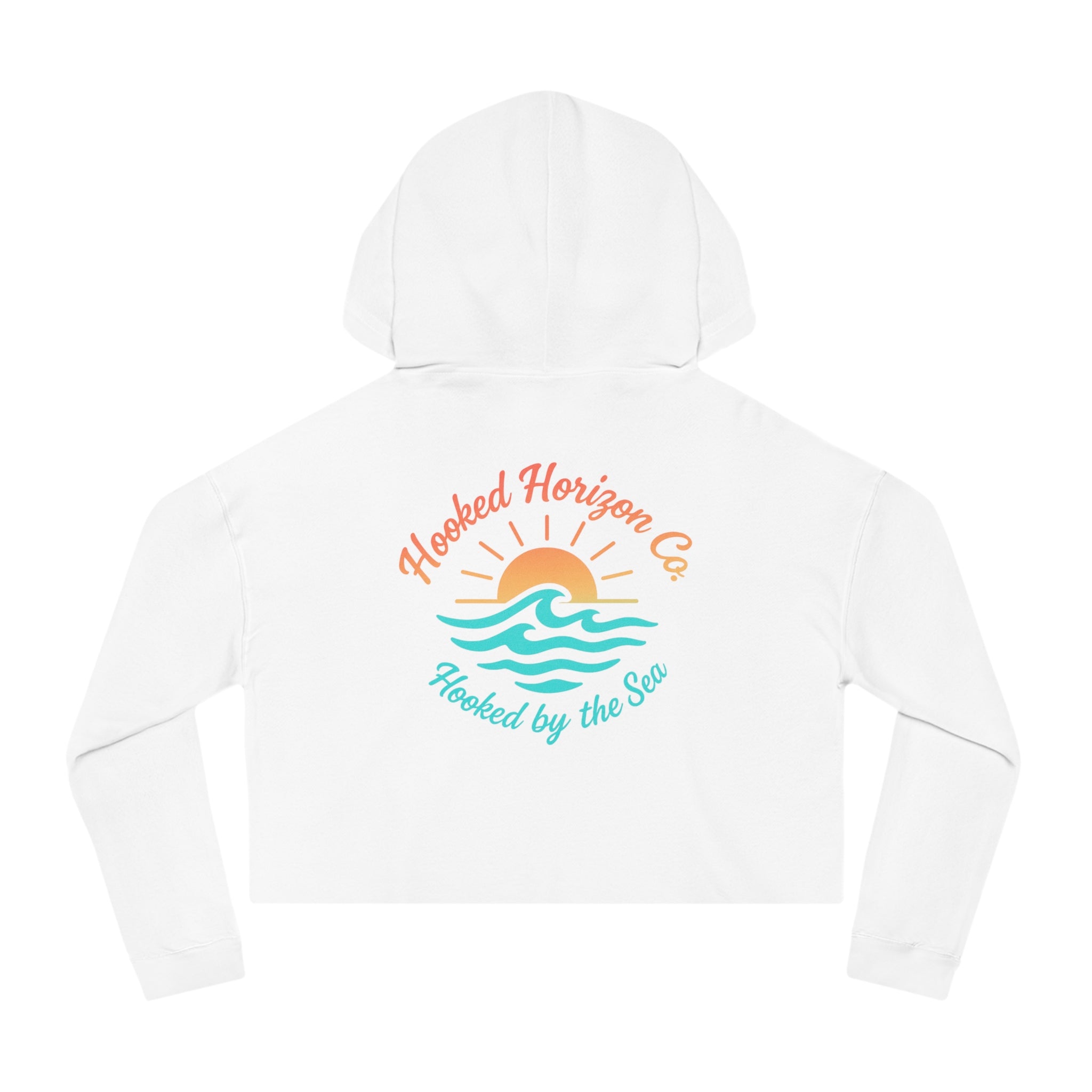 Wave & Sun Deep Drift– "Hooked By The Sea" Hooked Horizon Co. Unisex Zip Hoodie for Ocean Lovers, Nautical Fashion, Cool Weather Gear, Everyday Comfort, Perfect Gift