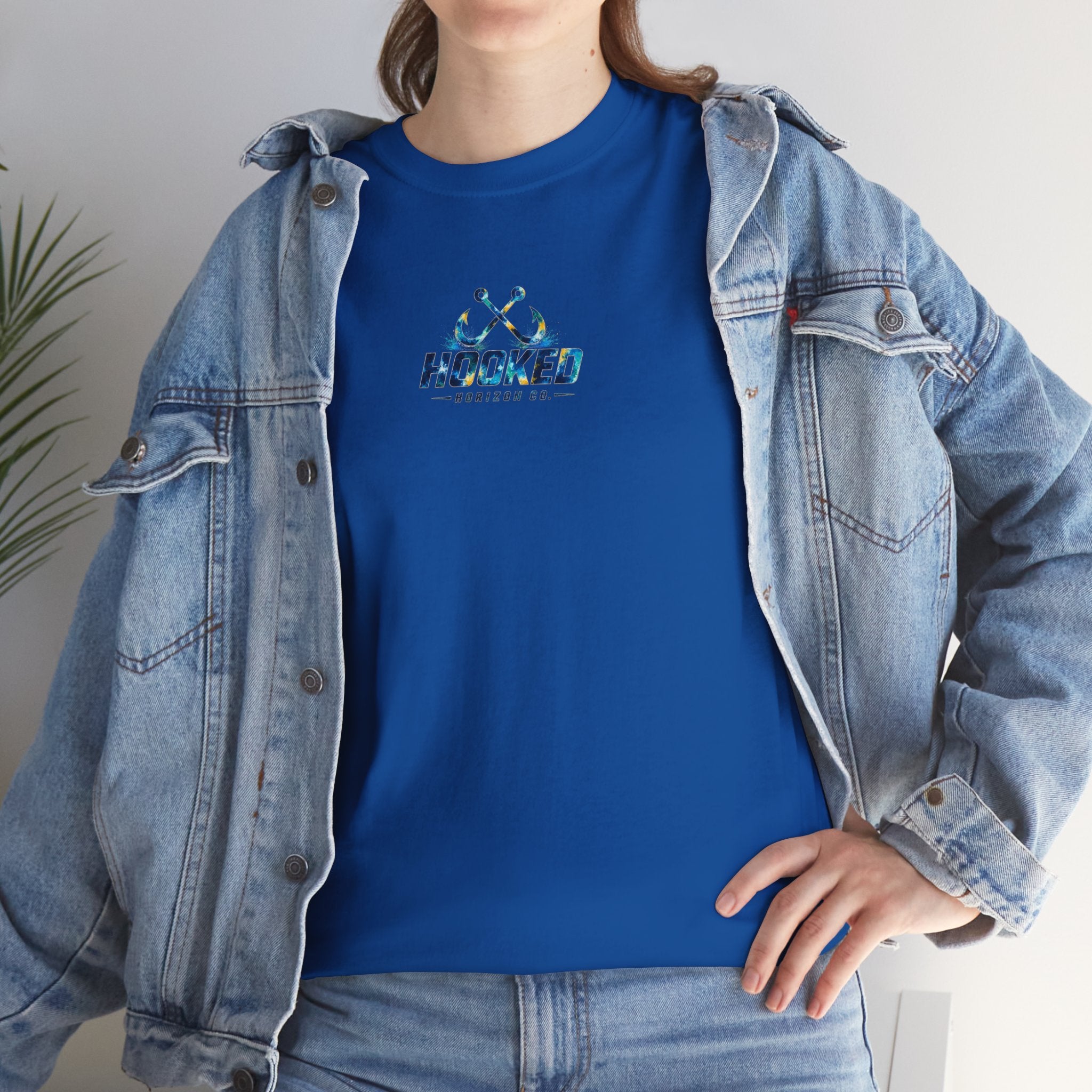 Barracuda Hooked Horizon Co Tee—Ocean Graphic Tee — "Beloved" Ray Design