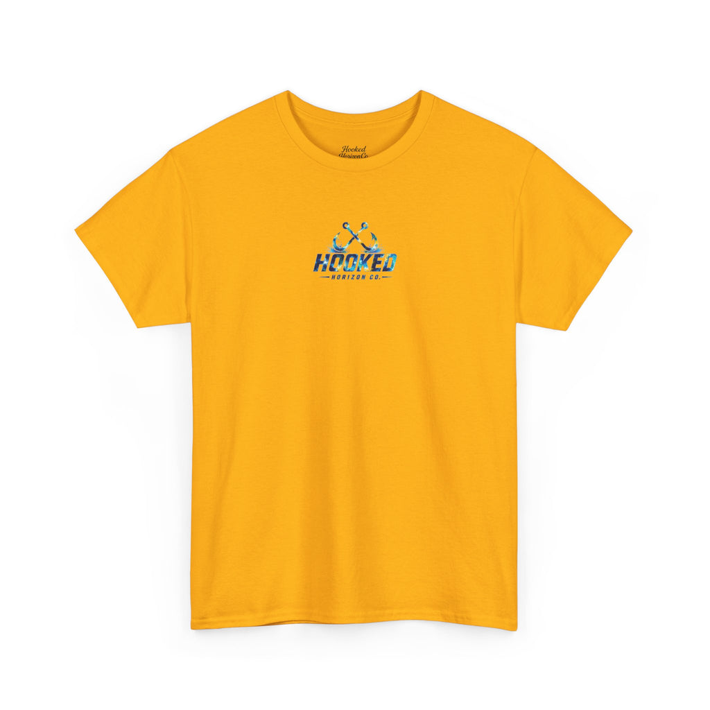 Barracuda Hooked Horizon Co Tee—Ocean Graphic Tee — "Beloved" Ray Design