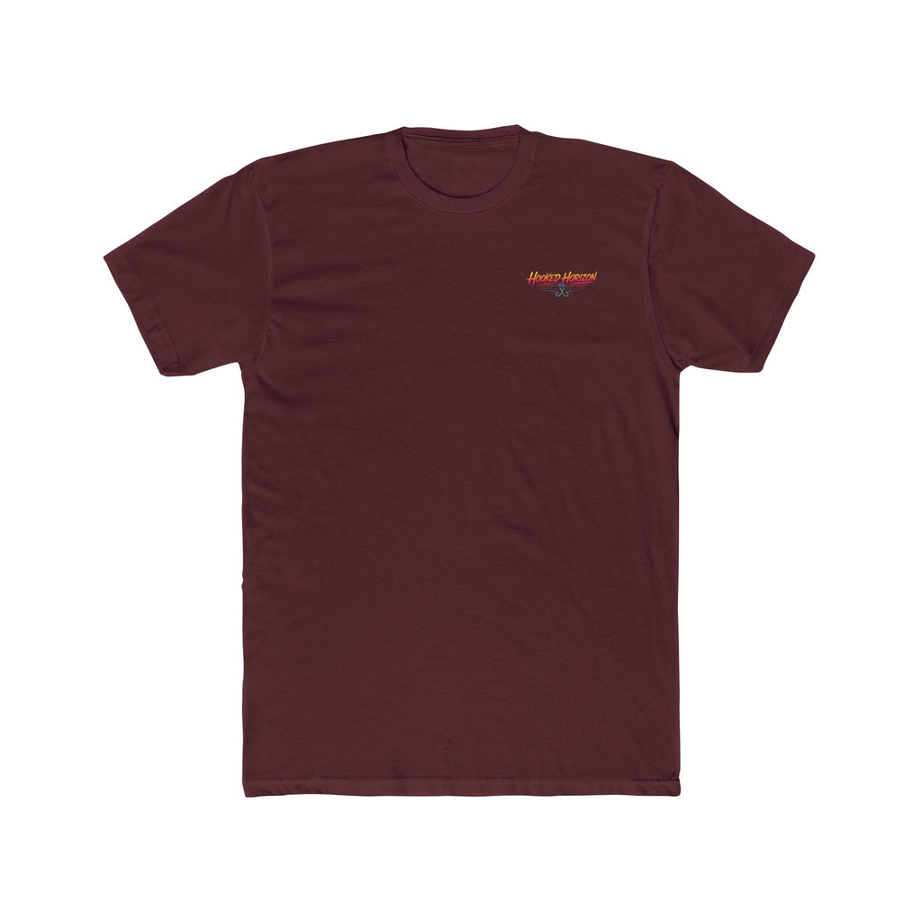 Hooked Horizon Co.  Sunset Fishing T-Shirt— Multiple Color Variations