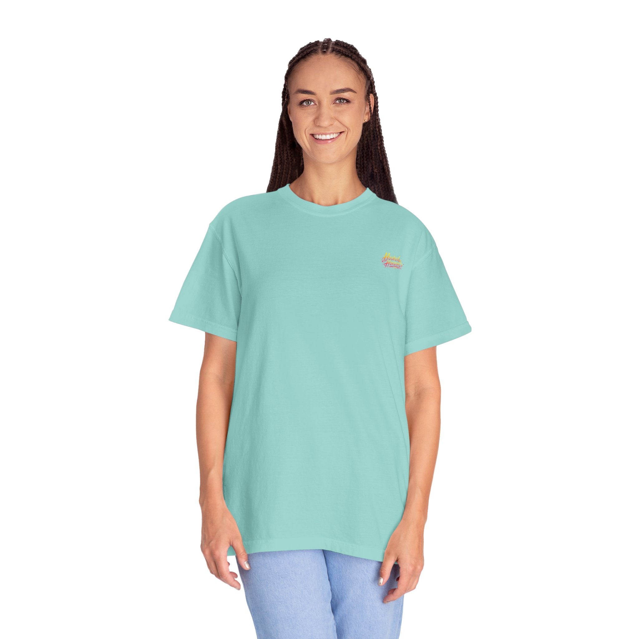 Hooked & Hammered Fishing T-shirt, Hooked Horizon Co, Angler Gifts, Shark Lovers