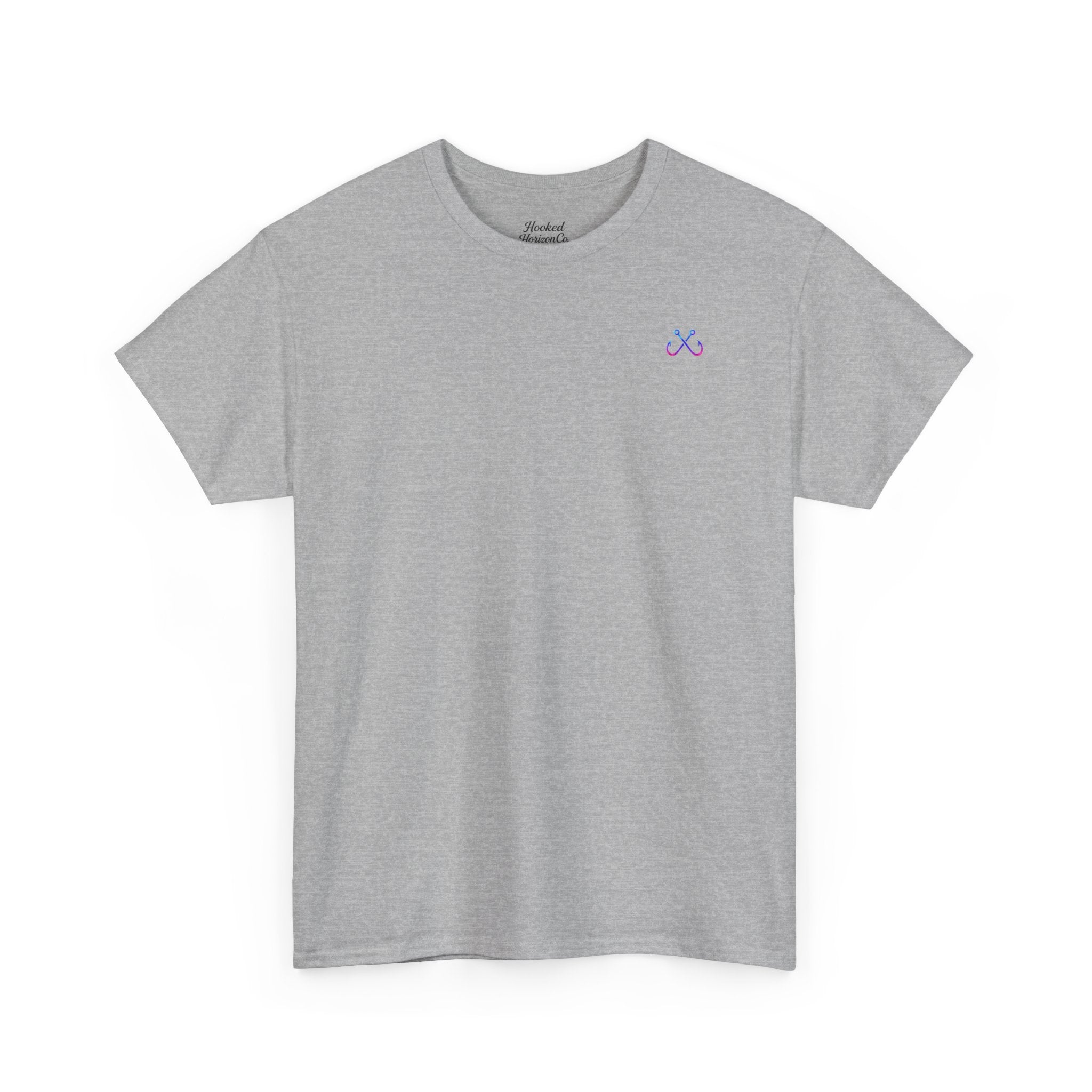 Lion Fish Hooked Horizon Co Tee—Ocean Graphic Tee — "Beloved" Ray Design