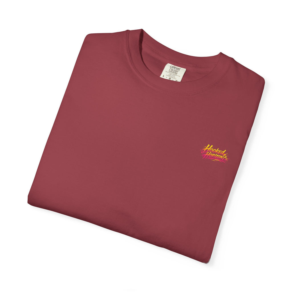Hooked & Hammered Fishing T-shirt, Hooked Horizon Co, Angler Gifts, Shark Lovers