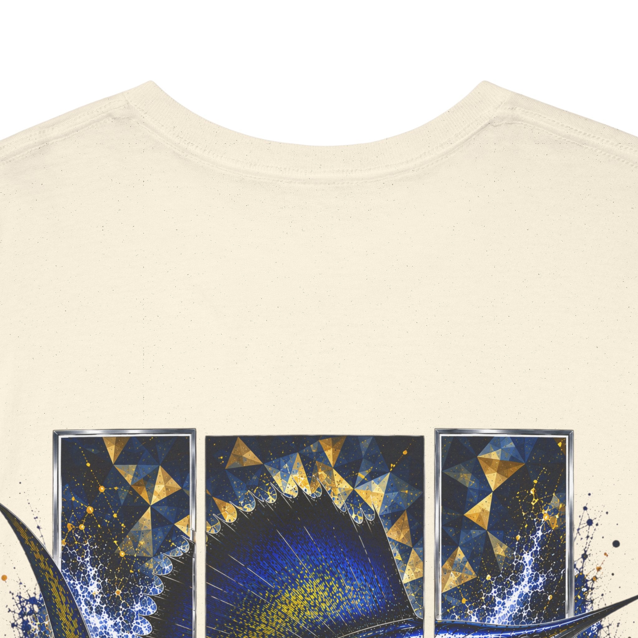 Sail Fish Hooked Horizon Co Tee—Ocean Graphic Tee — "Beloved" Ray Design