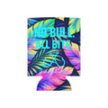 Tropical Leaf Coozie — Hooked Horizon Co. Fishing Wave Koozie