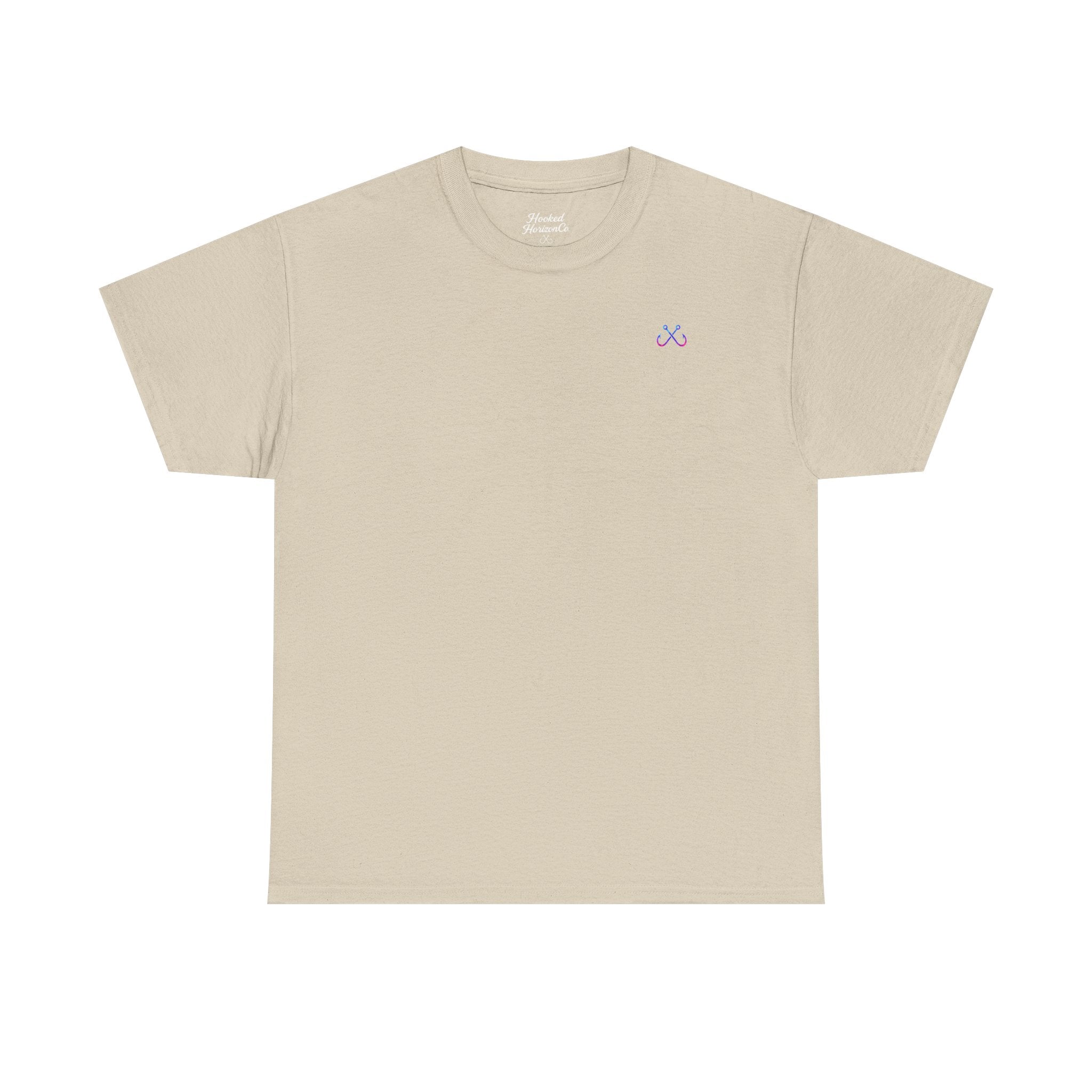 Lion Fish Hooked Horizon Co Tee—Ocean Graphic Tee — "Beloved" Ray Design