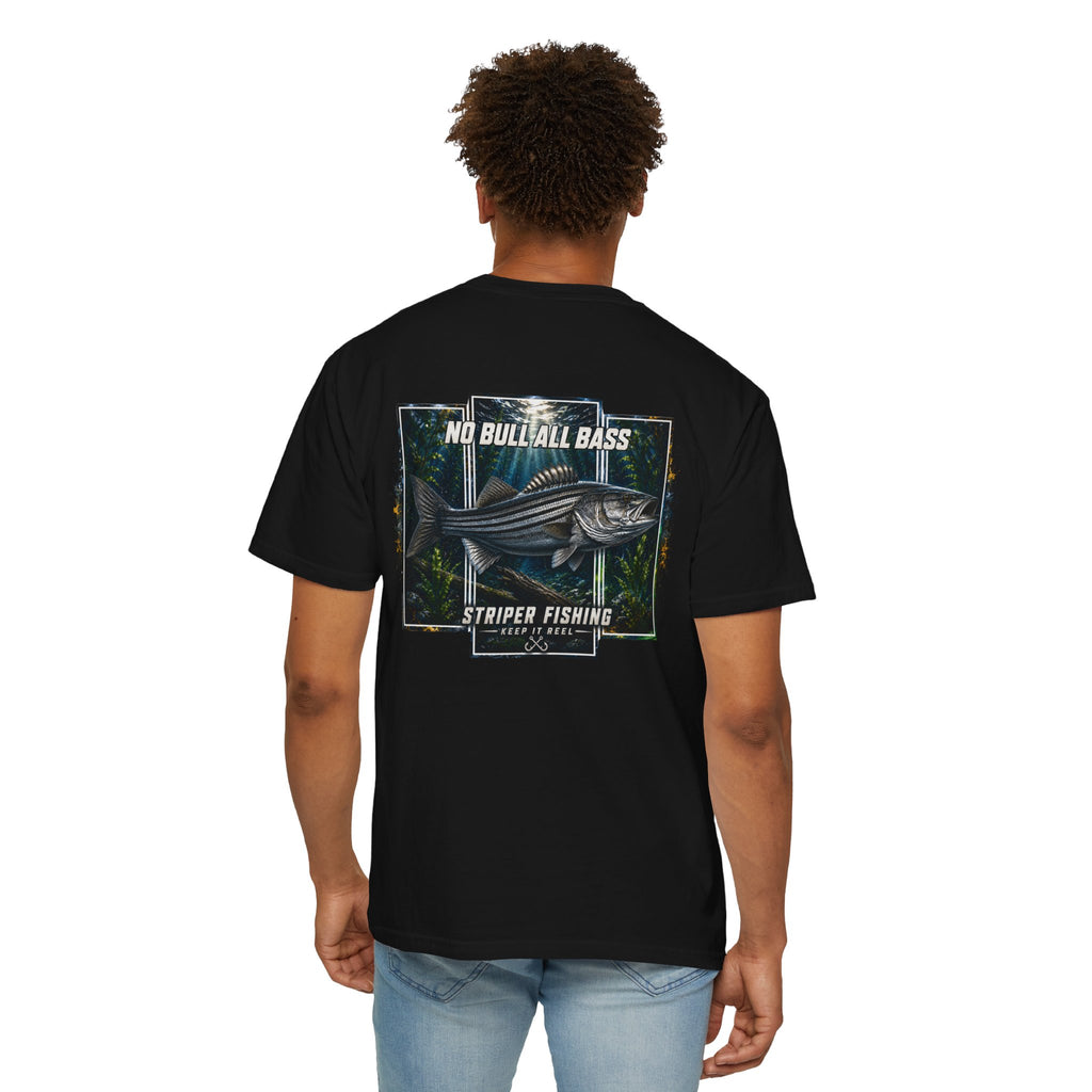 Saltwater Sea Striper Fishing Tee — Hooked Horizon Co.  Angler Gifts Ocean Lover Gifts