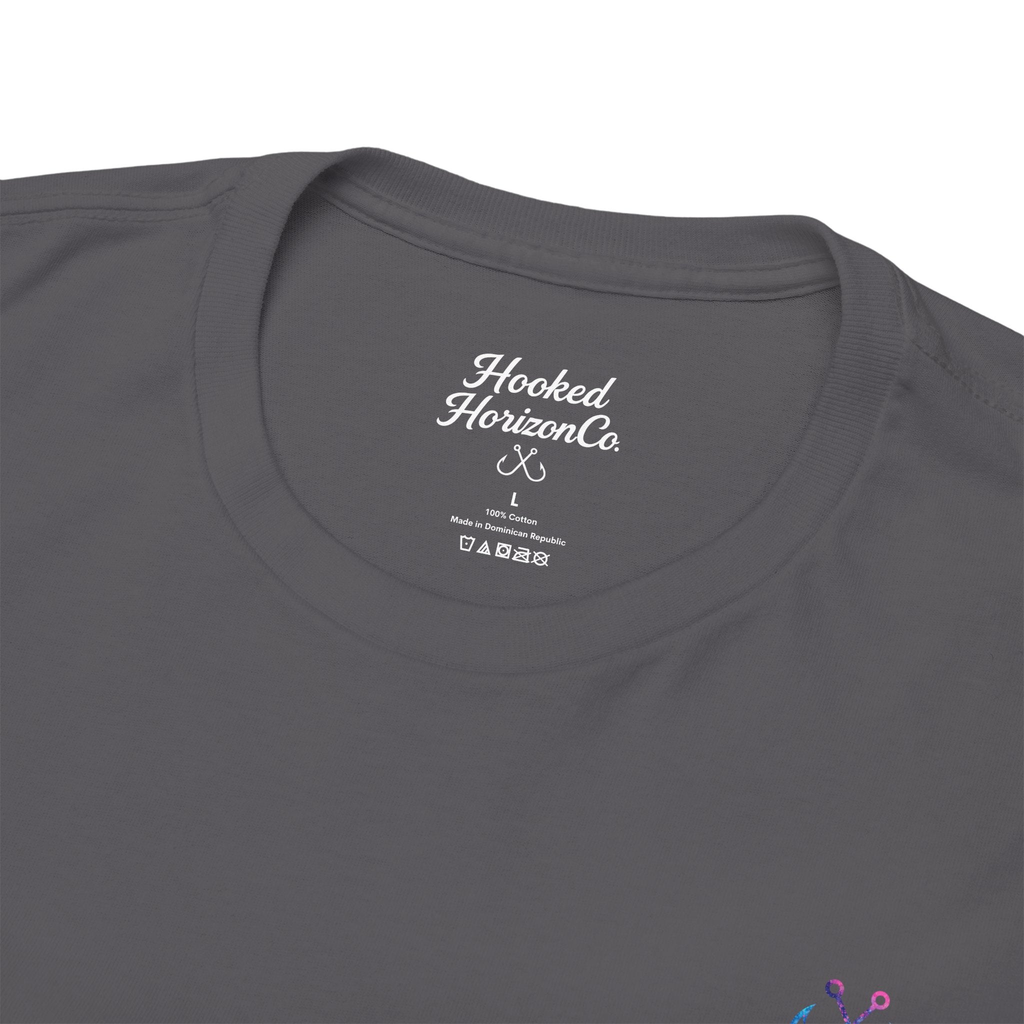 Octopus Hooked Horizon Co Tee—Ocean Graphic Tee — "Beloved" Ray Design