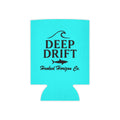 Deep Drift Cooler Coozie — Hooked Horizon Co. Fishing Wave Koozie