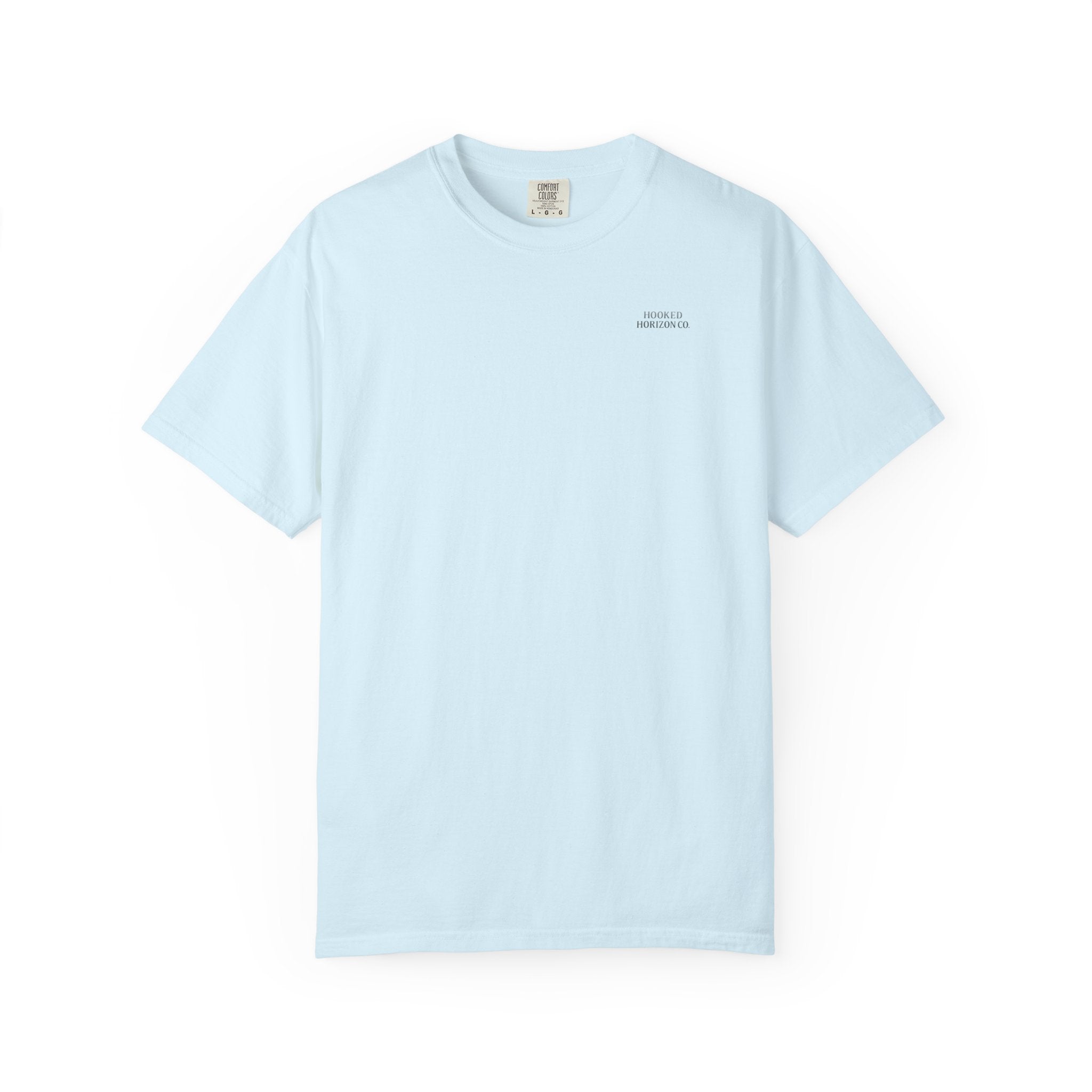 Wave Compass T-shirt, Hooked Horizon Co, Angler Gifts