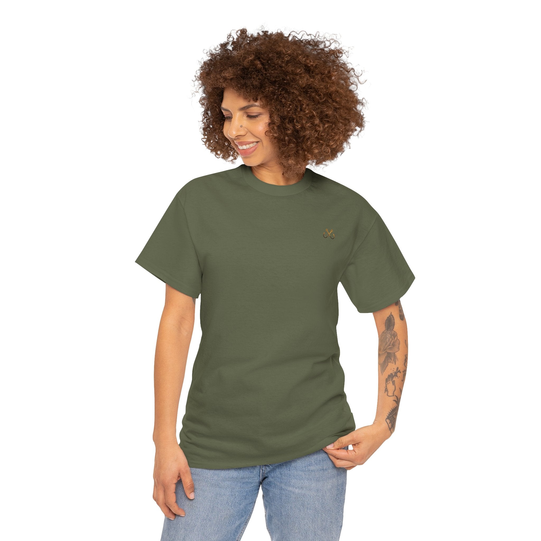 Grouper Hooked Horizon Co Tee—Ocean Graphic Tee — "Beloved" Ray Design