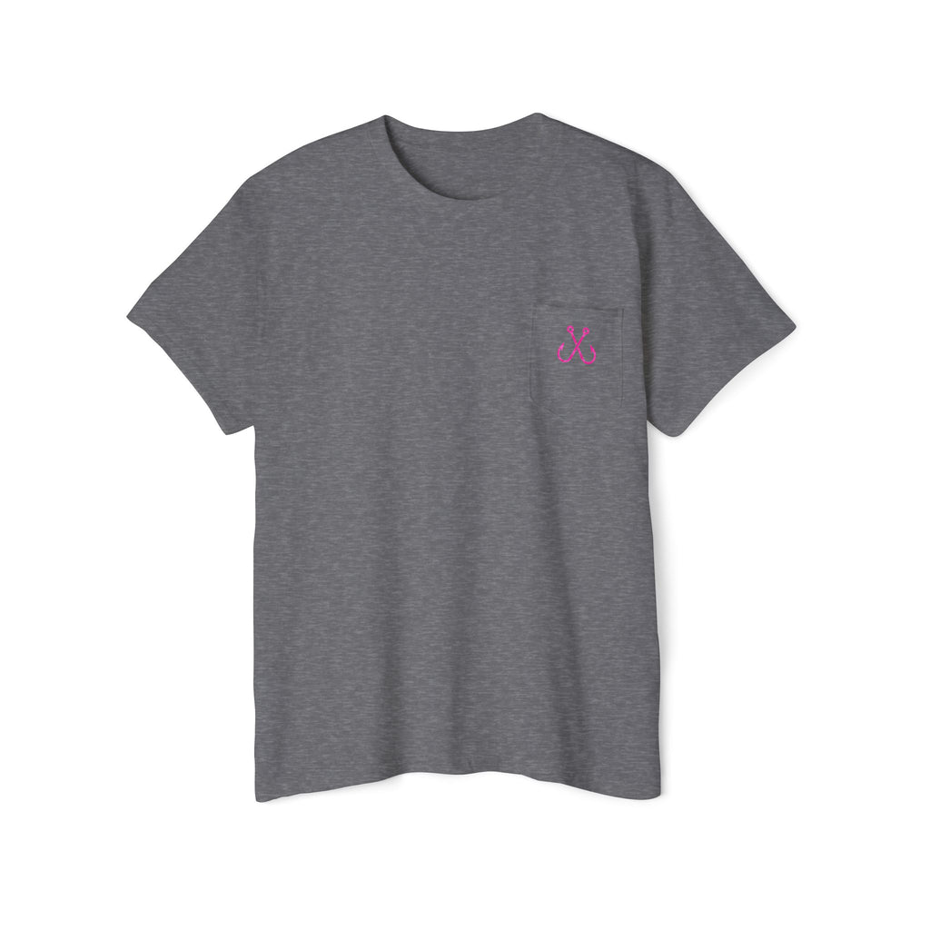 Turtle Deep Drift Hooked HorizonCo.  Tee- Perfect for Angler and Fishing Gifts, For him, For Her Unisex Cotton T-Shirt for Fishing & Wildlife Enthusiasts, Ocean Lovers