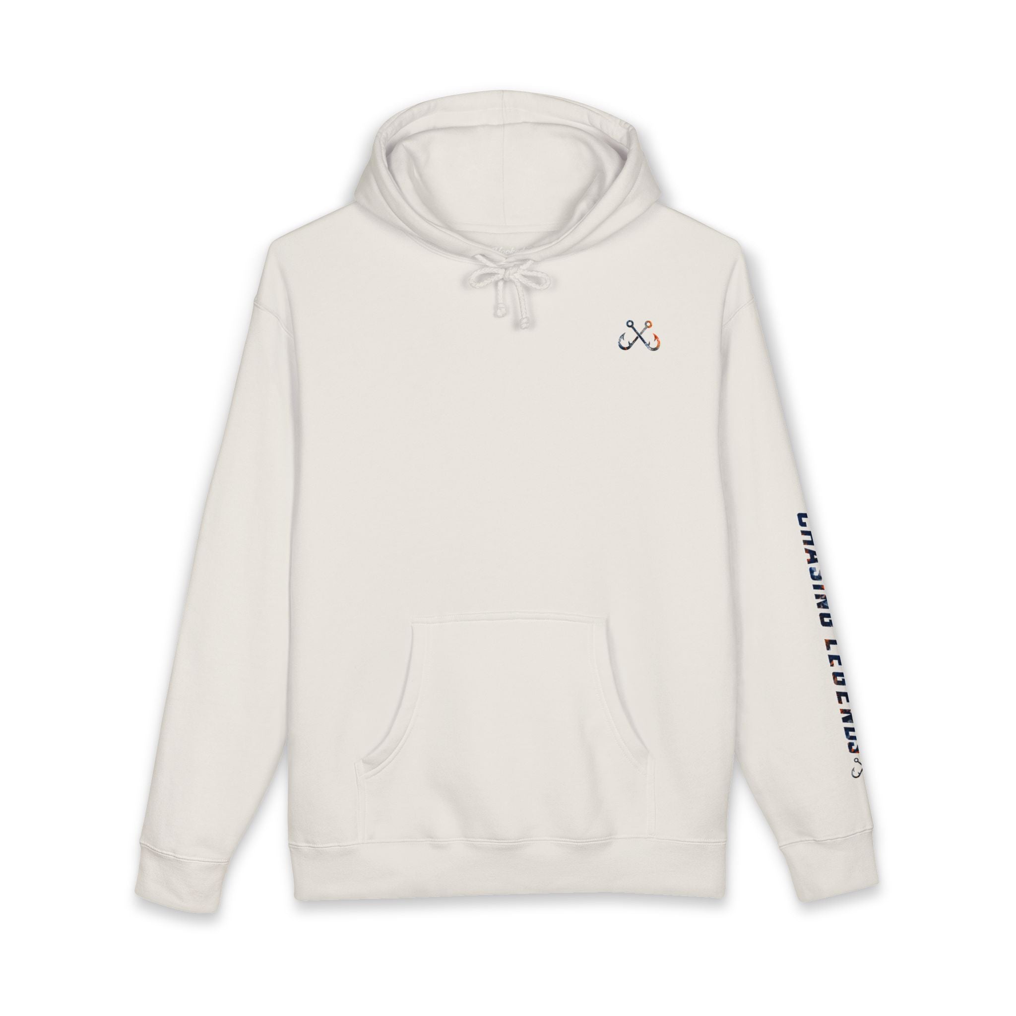 Hammer Head Hoodie Hooked Horizon Co. — Fishing Back Graphic Hoodie, Multiple Color Variations
