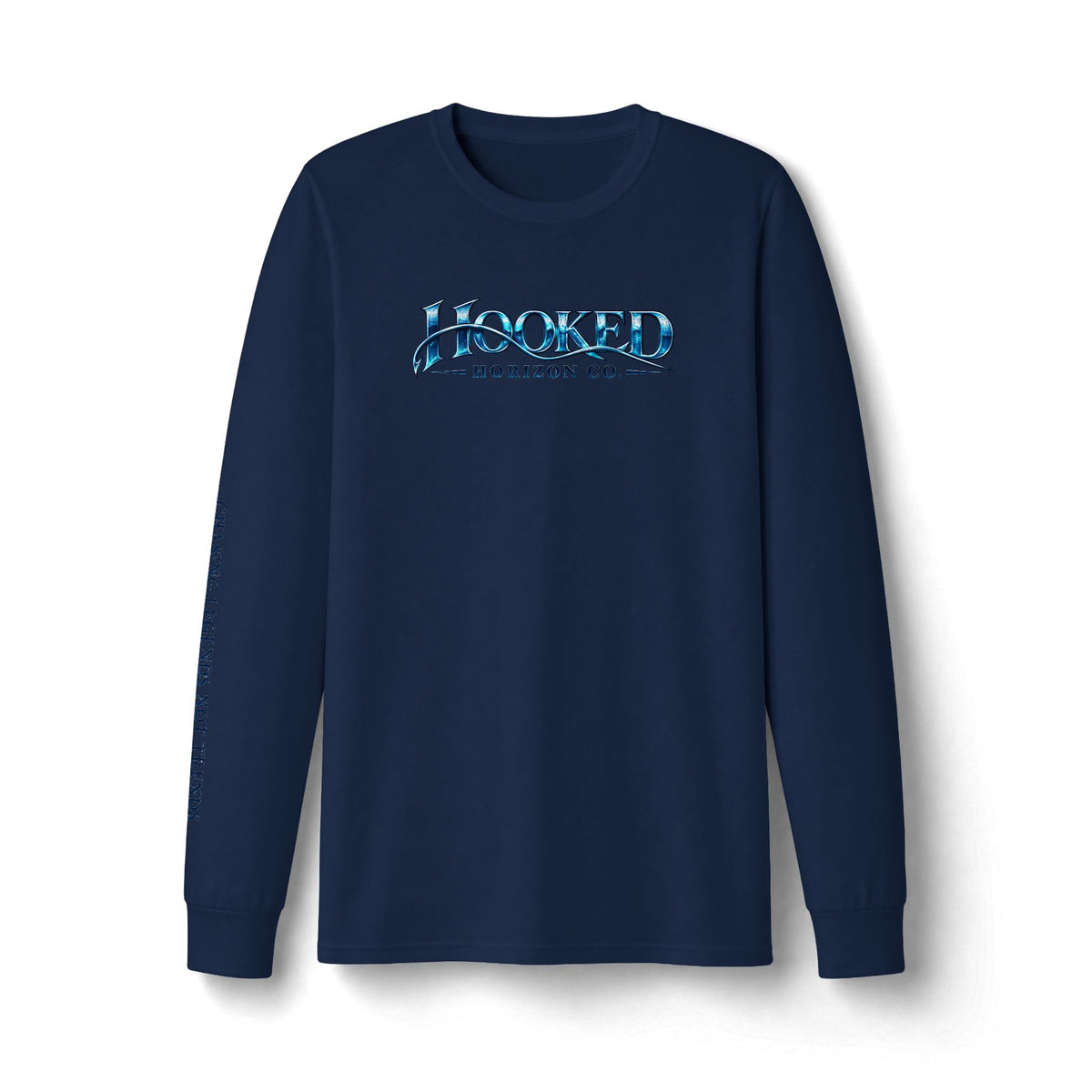 Fishing Boat Wave Dri-Power Long Sleeve T-Shirt