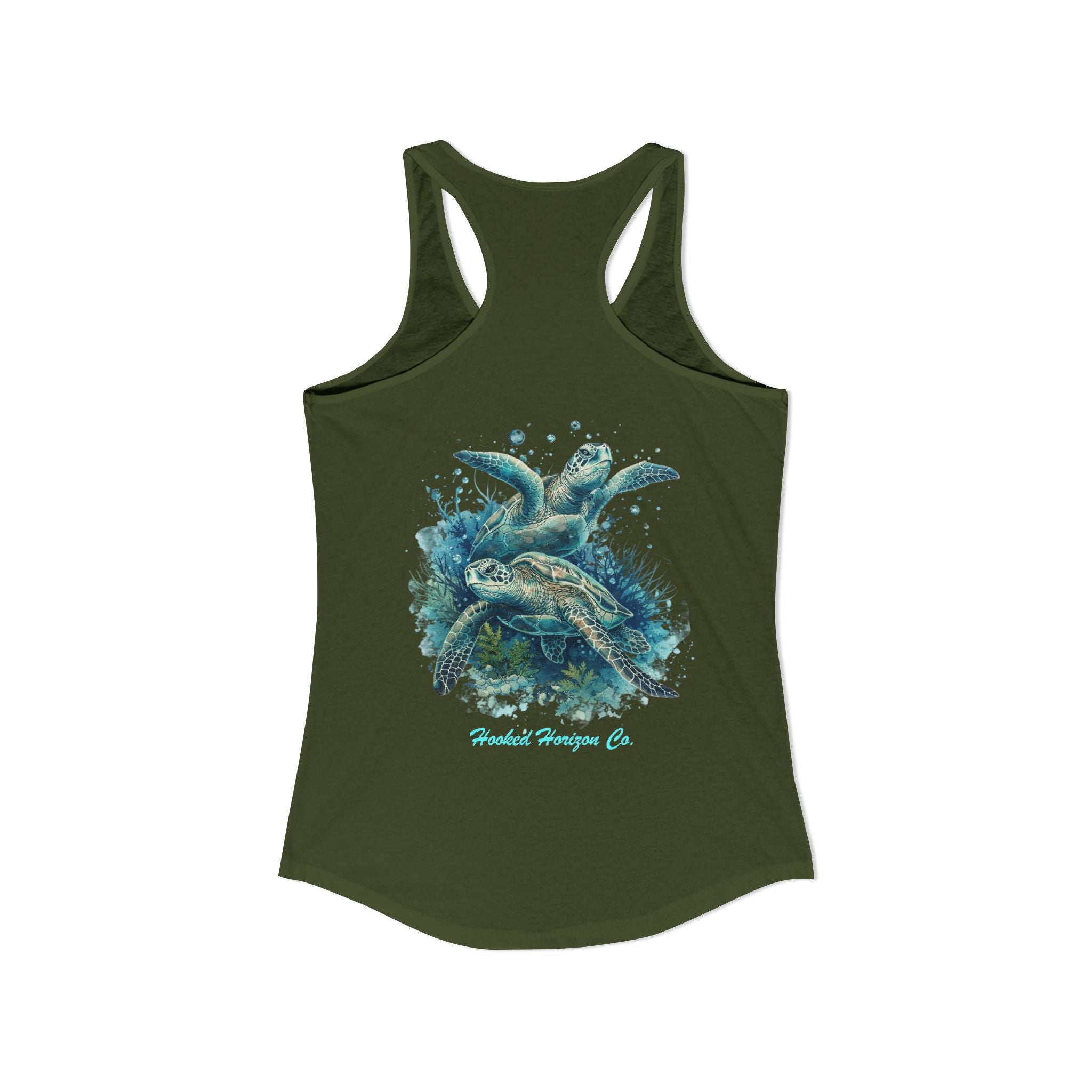Sea Turtle Deep Drift– Hooked Horizon Co. Gifts for Ocean Lovers, Nautical Fashion, Everyday Comfort, Perfect Gift for Her