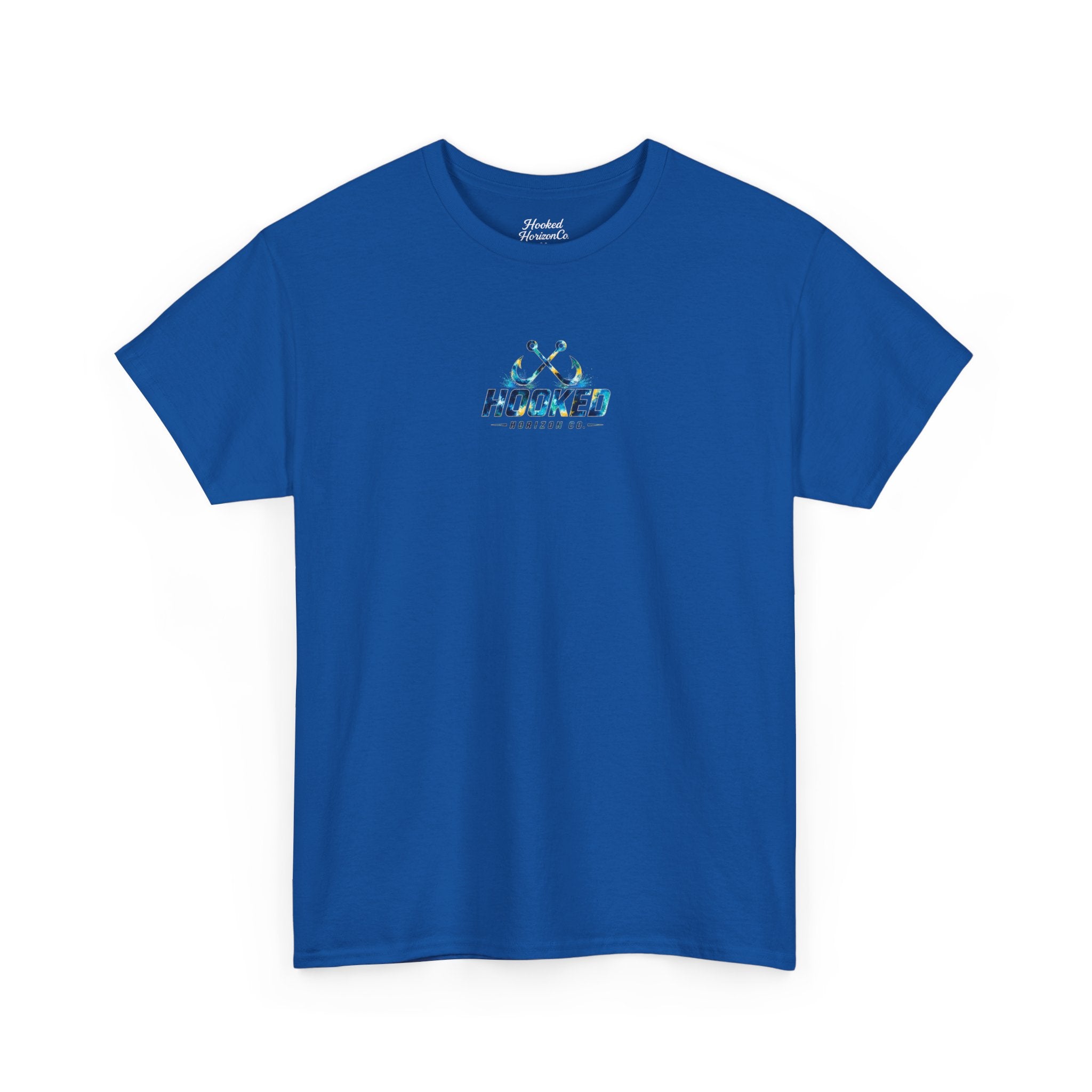 Barracuda Hooked Horizon Co Tee—Ocean Graphic Tee — "Beloved" Ray Design