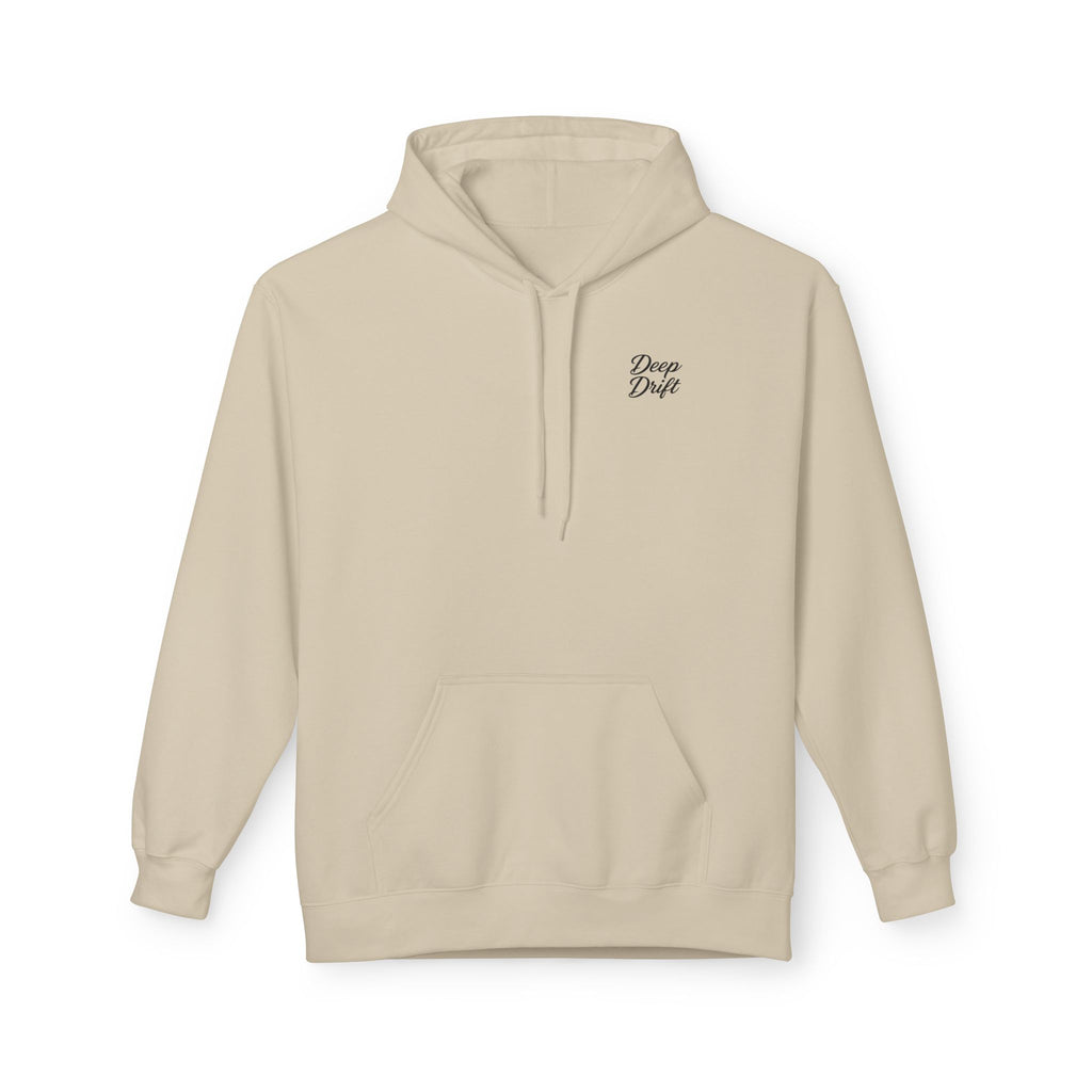 Deep Drift Wave & Shark Fishing Hoodie — Hooked Horizon Co. Pullover, Multiple Color Variations