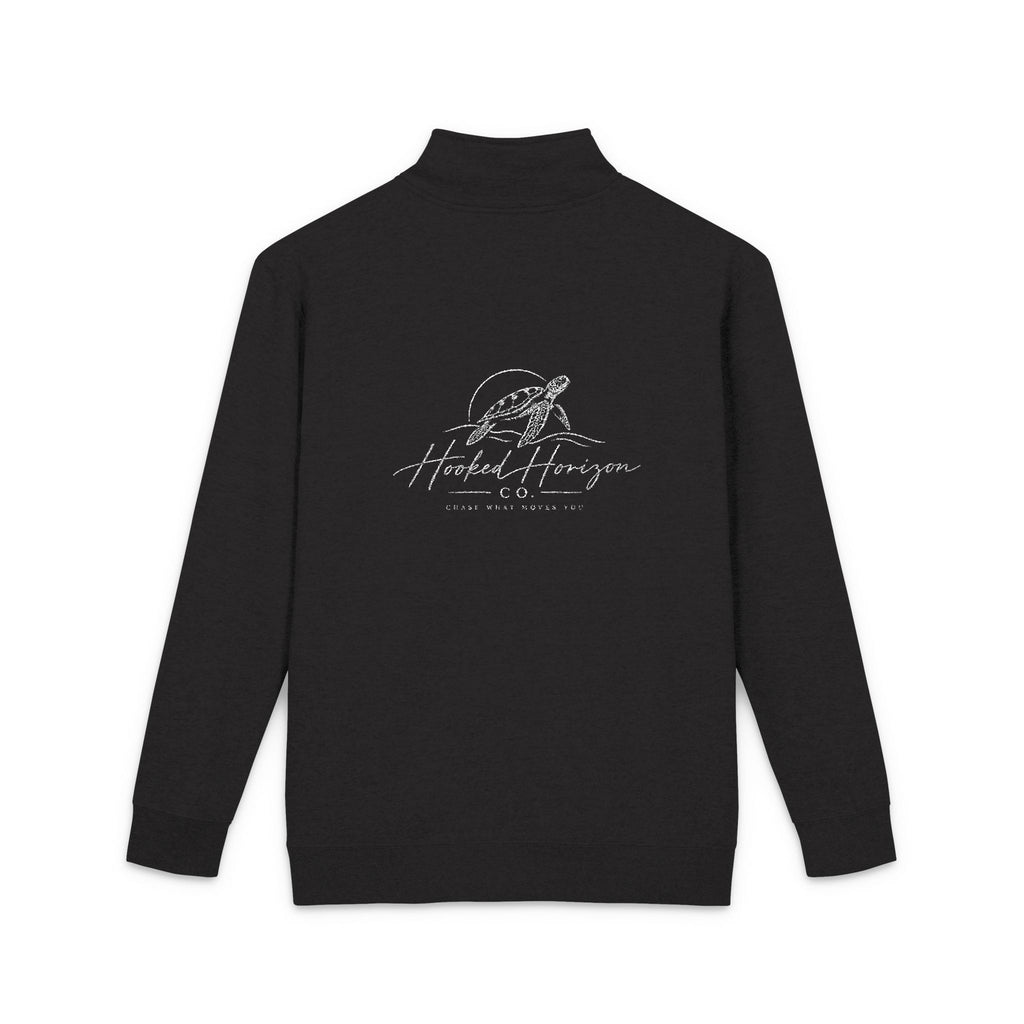 Turtle Hooked Horizon Co. –Unisex Fleece Pullover (Embroidery)