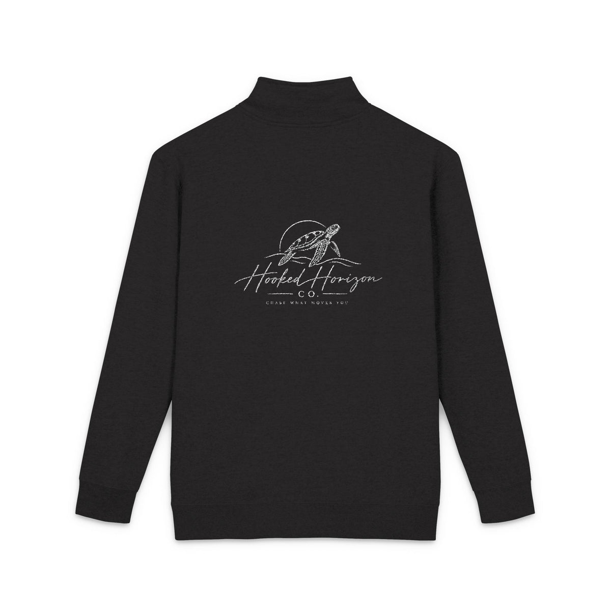 Turtle Hooked Horizon Co. –Unisex Fleece Pullover (Embroidery)