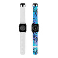 Tropical Blue Feather Watch Band for Apple Watch