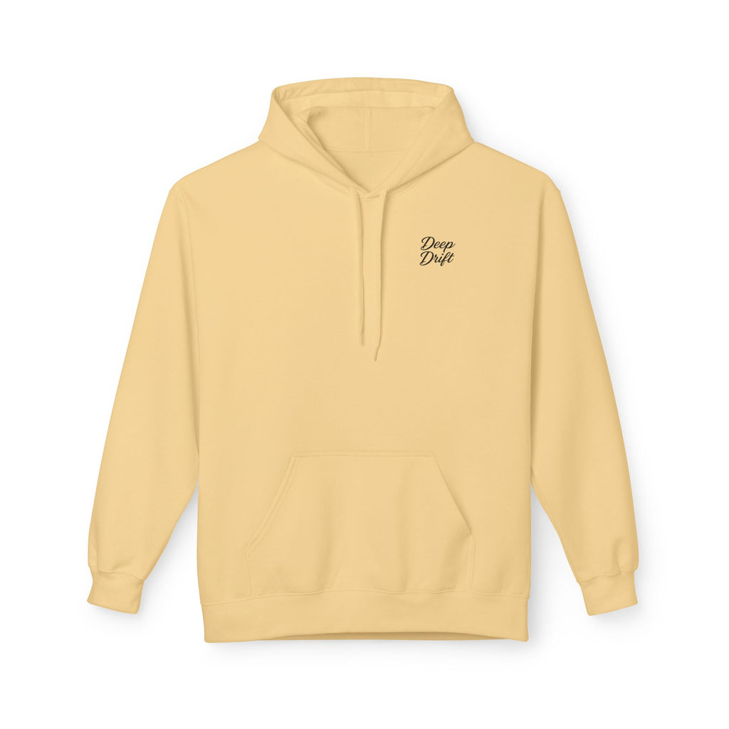 Deep Drift Wave & Shark Fishing Hoodie — Hooked Horizon Co. Pullover, Multiple Color Variations