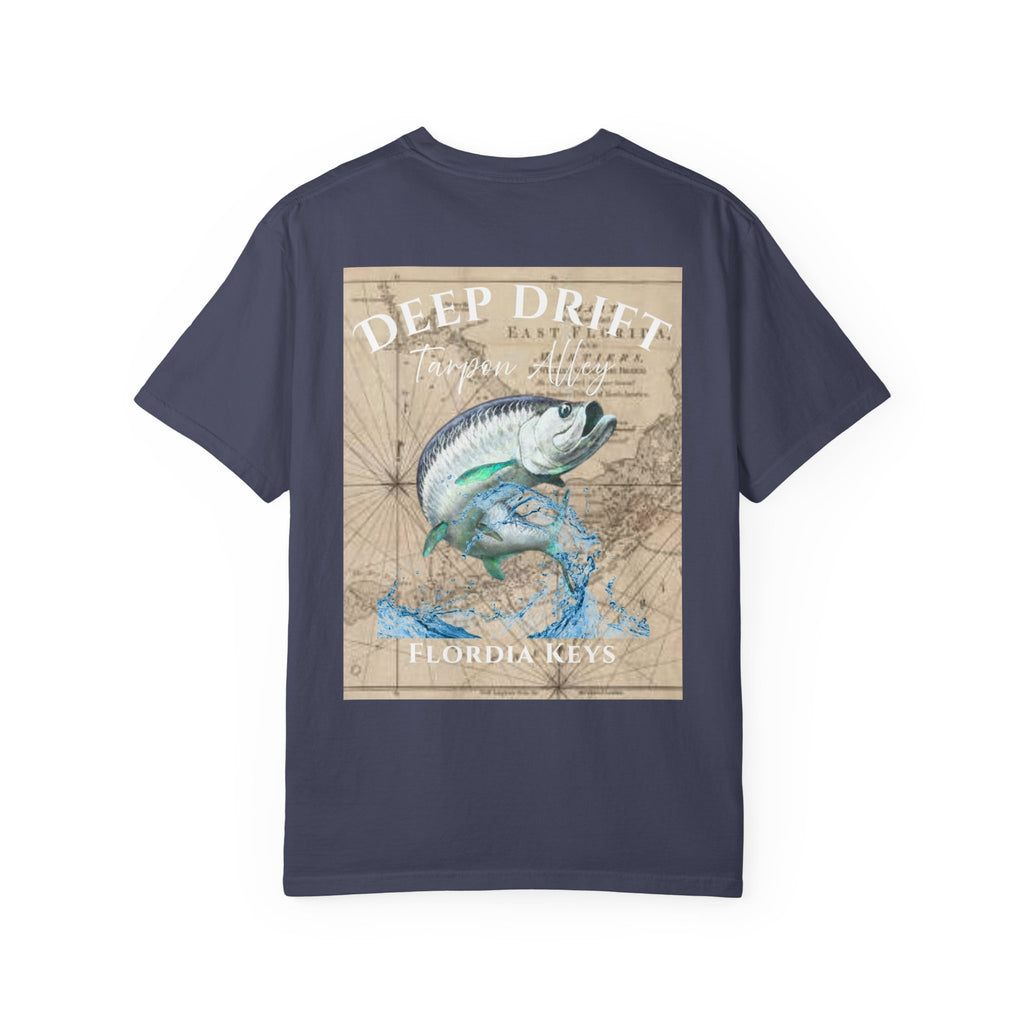 Tarpon Alley Fishing T-Shirt - Florida Keys Fishing Tee for Angler Lovers