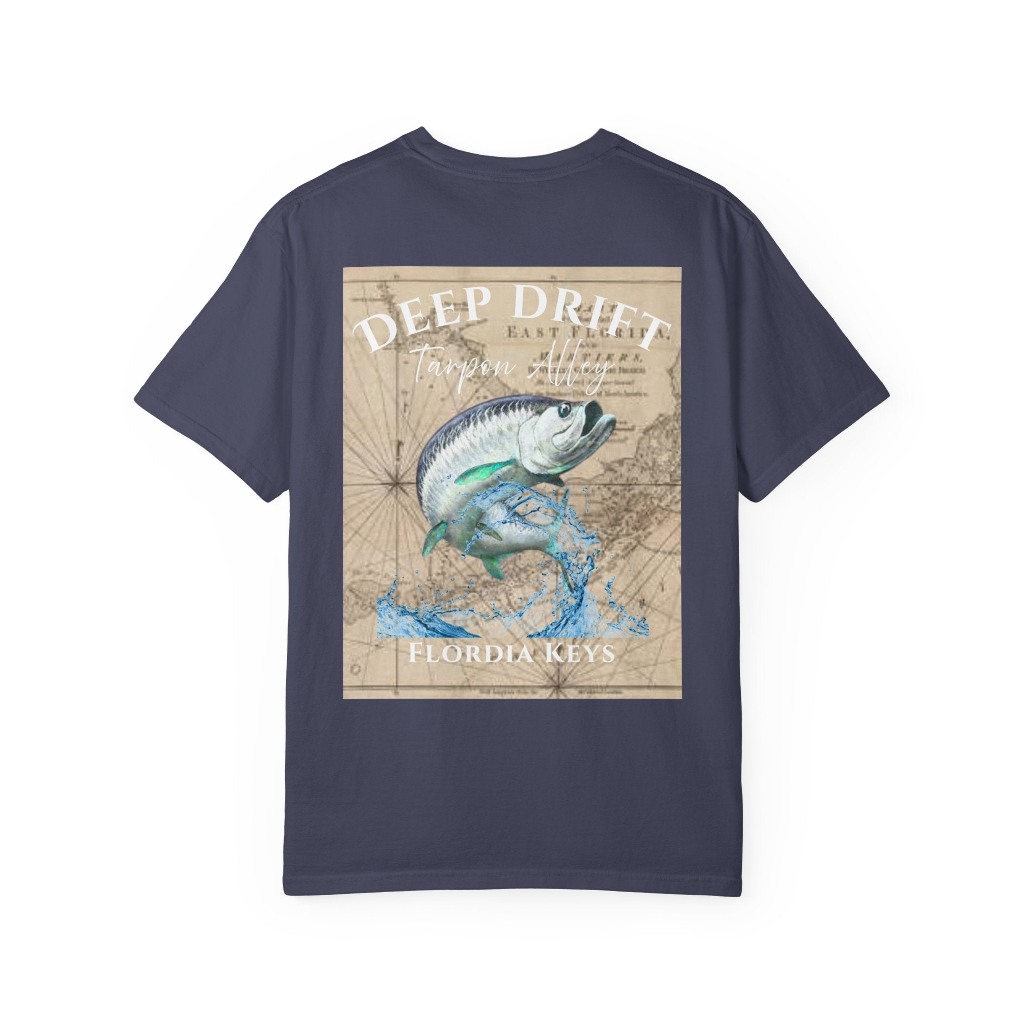 Tarpon Alley Fishing T-Shirt - Florida Keys Fishing Tee for Angler Lovers