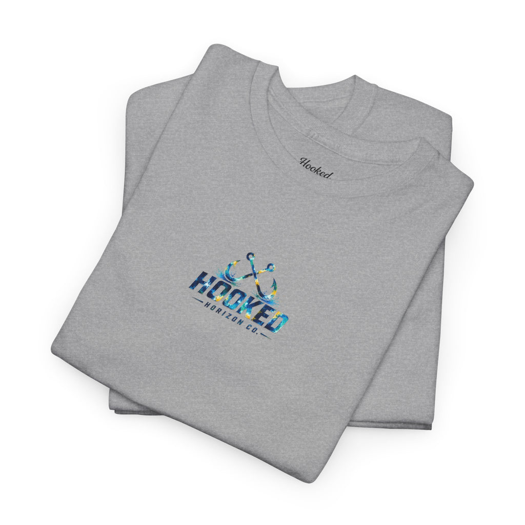 Barracuda Hooked Horizon Co Tee—Ocean Graphic Tee — "Beloved" Ray Design