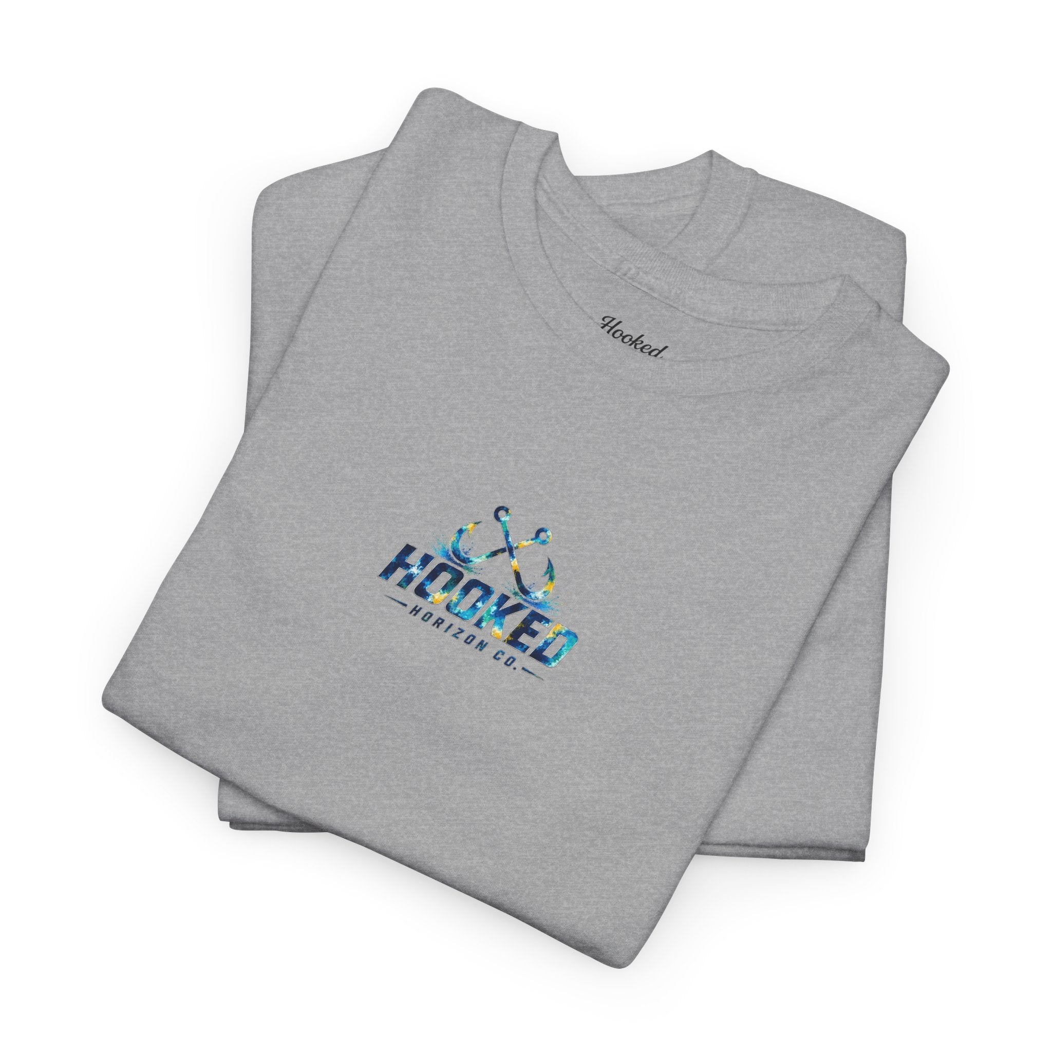 Barracuda Hooked Horizon Co Tee—Ocean Graphic Tee — "Beloved" Ray Design