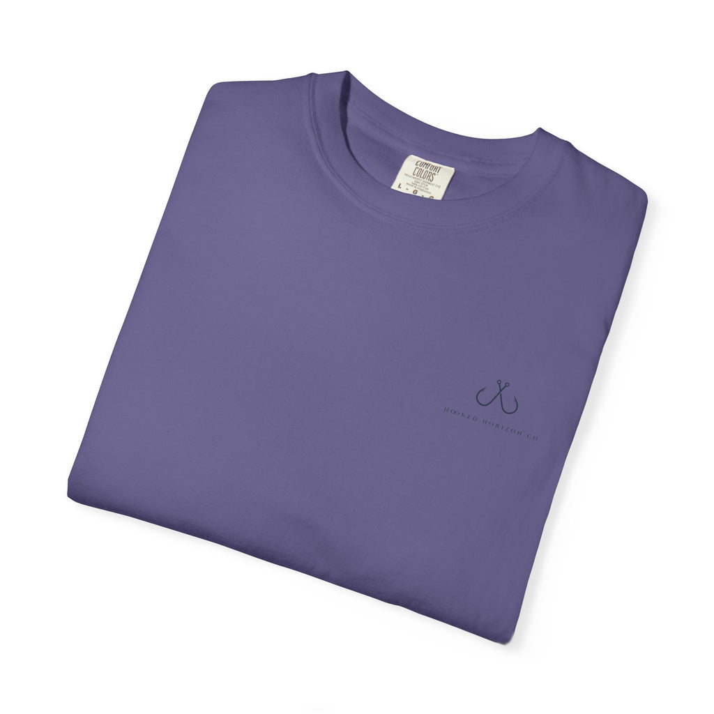 Turtle Ocean Tee, Deep Drift— Hooked Horizon Co.  Angler Gifts Ocean Lover Gifts
